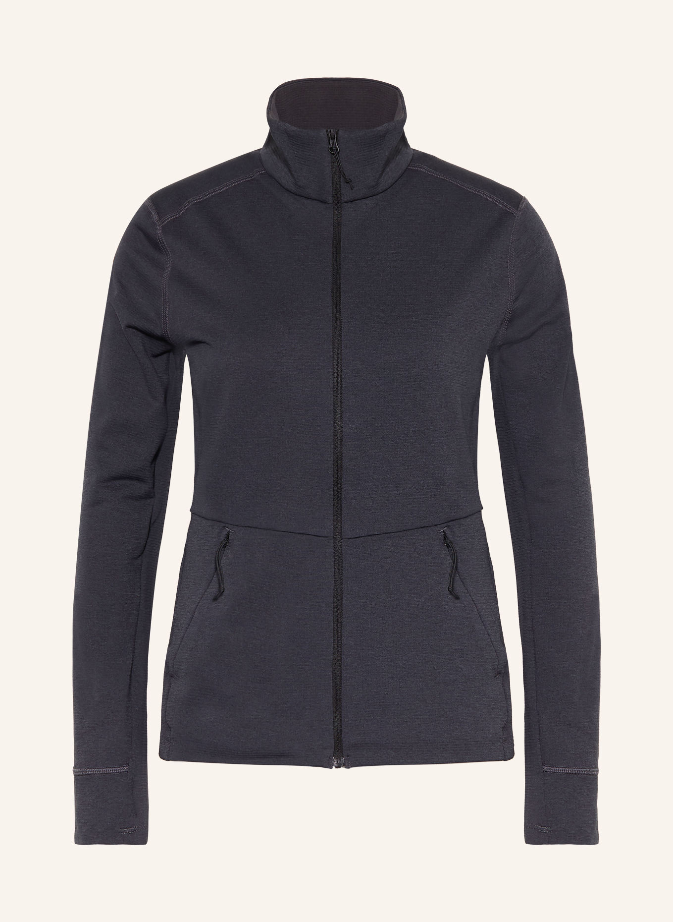 odlo Bunda Midlayer ESSENTIALS: ČERNÁ