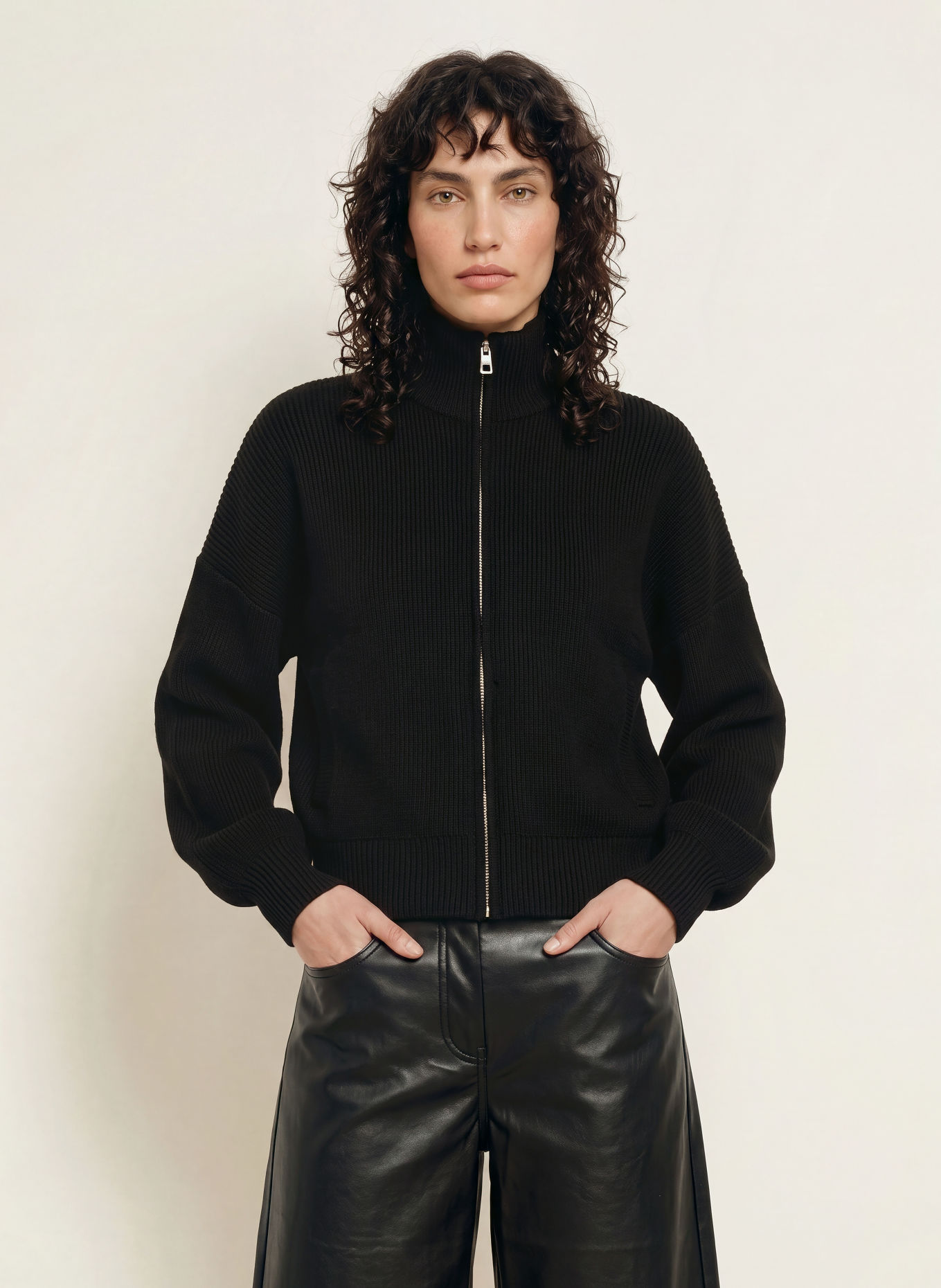 BELSTAFF Cardigan ATOL en cachemire: NOIR