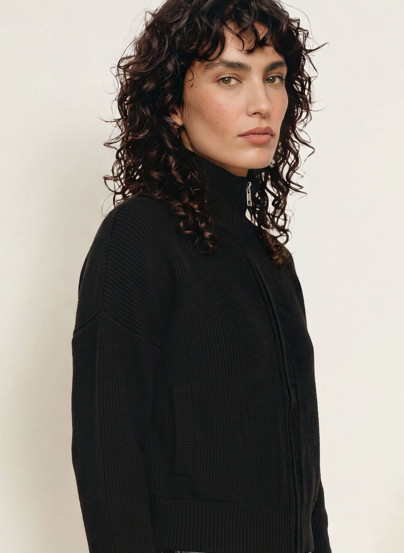 BELSTAFF Cardigan ATOL en cachemire: NOIR
