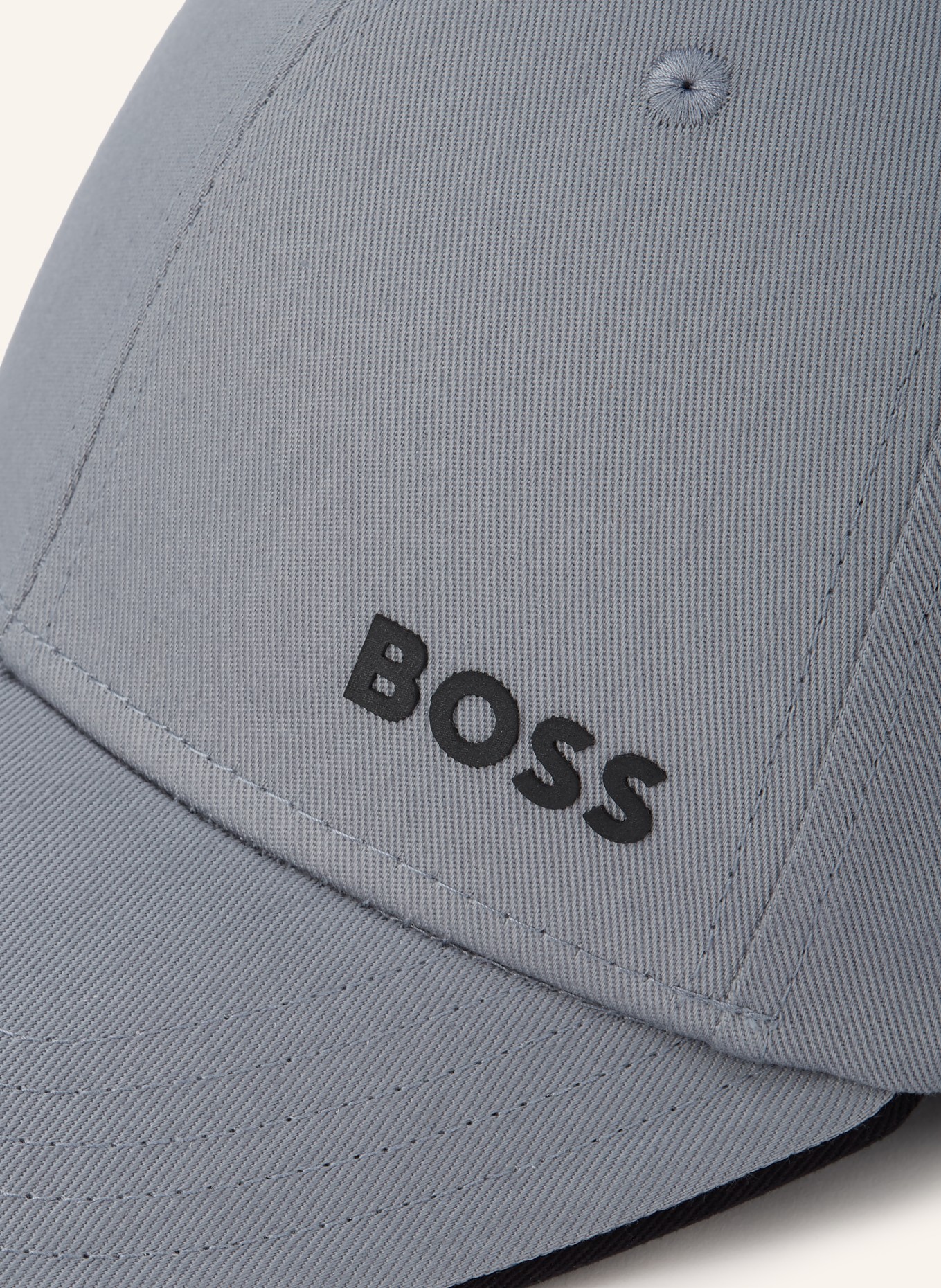 BOSS Cap BOLD: GRIJS / ZWART