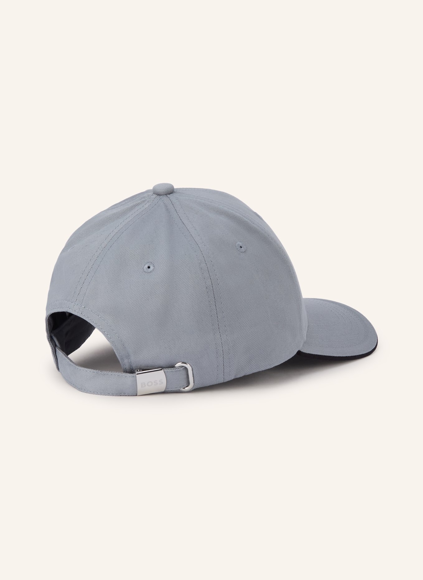 BOSS Cap BOLD: GRIJS / ZWART