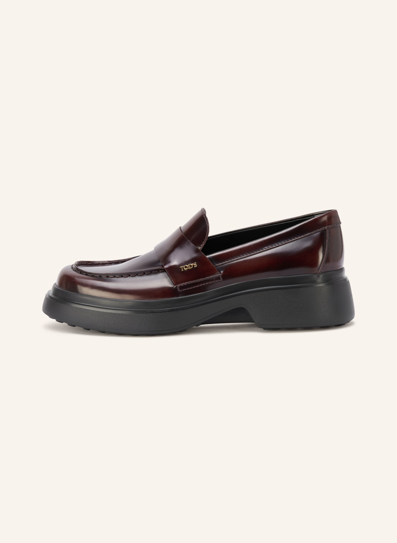 TOD'S Loafer: DUNKELROT