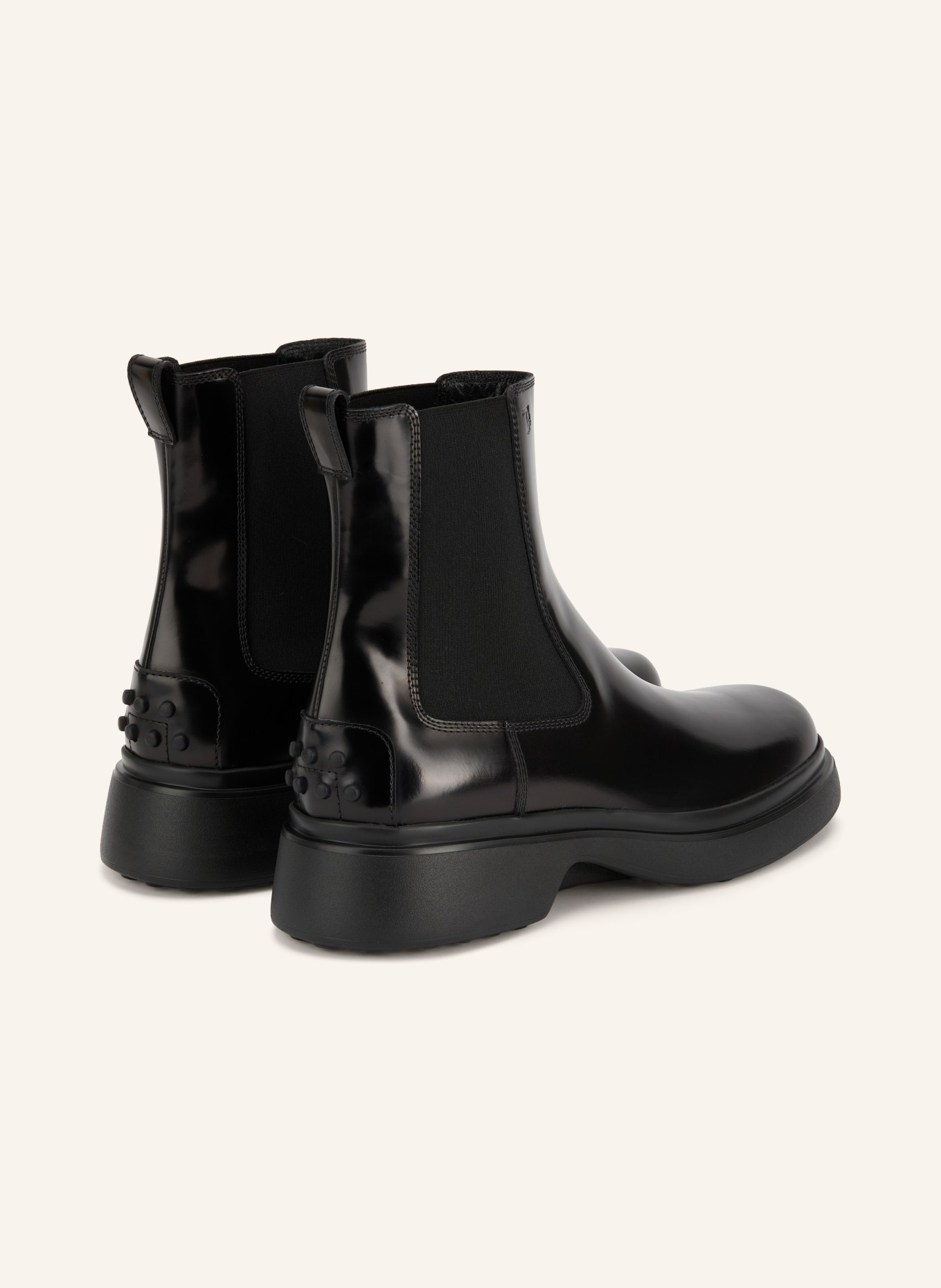 TOD'S Chelsea boots: BLACK