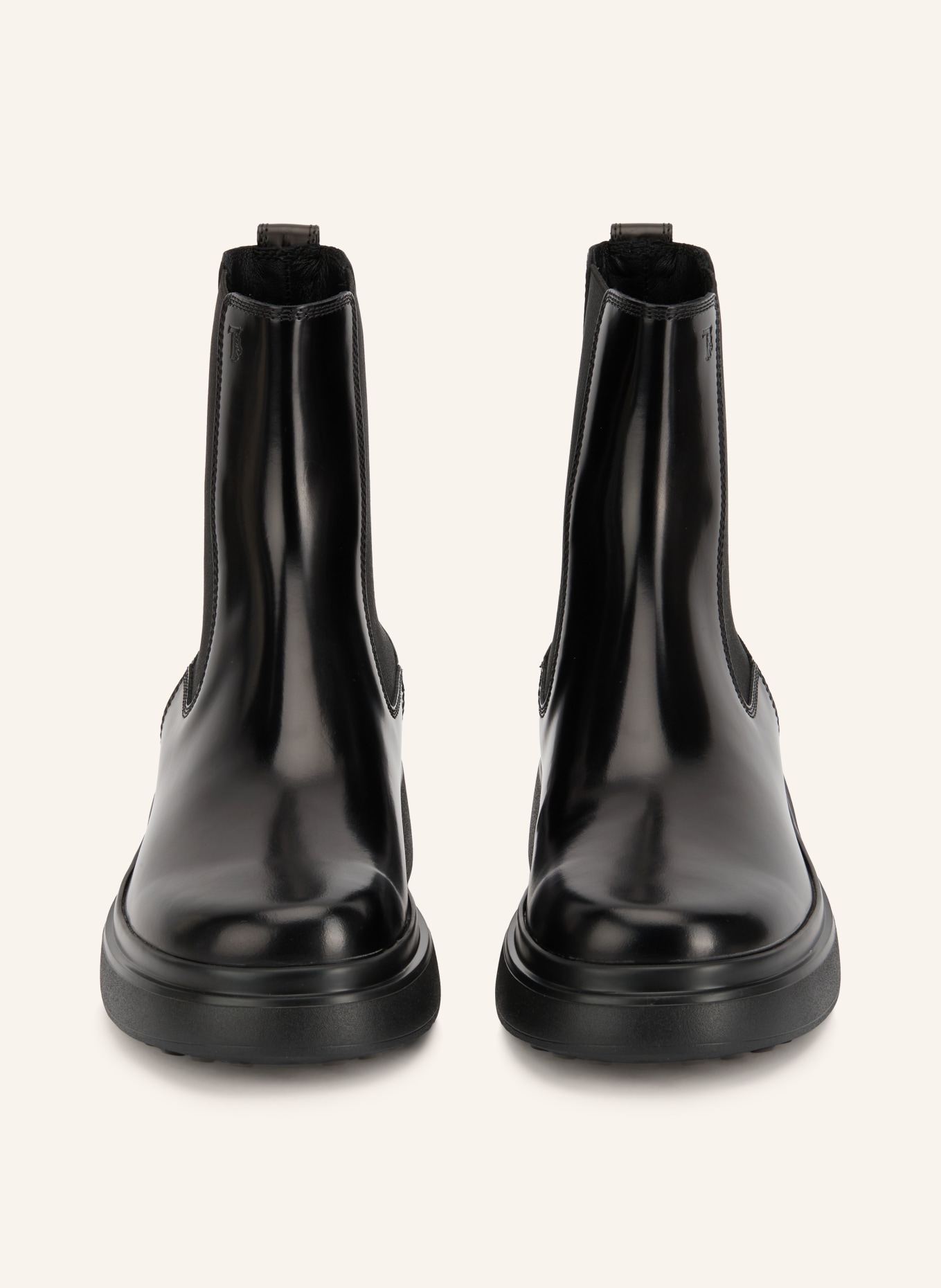 TOD'S Chelsea boots: BLACK