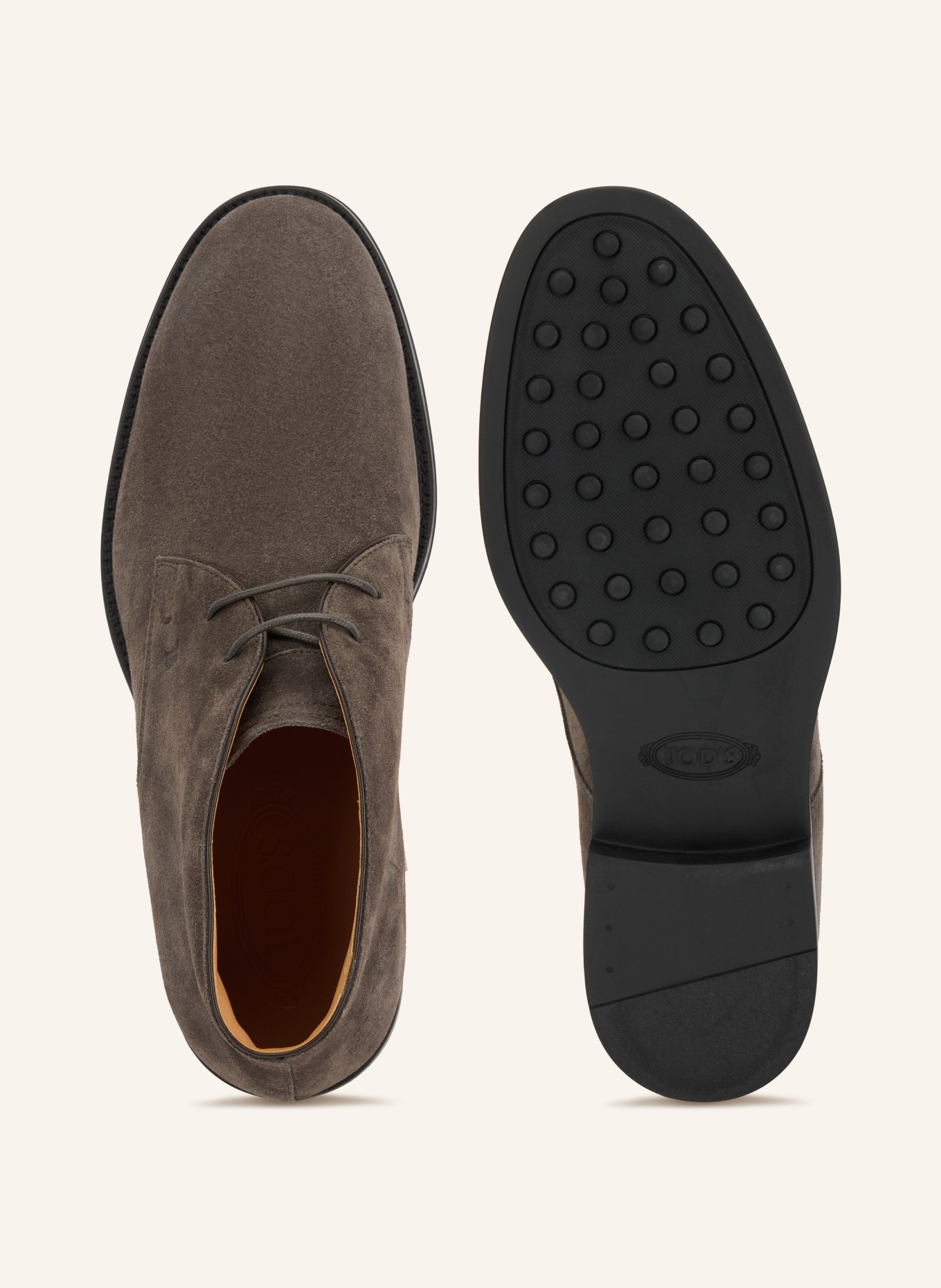 TOD'S Desert boots: GRAY