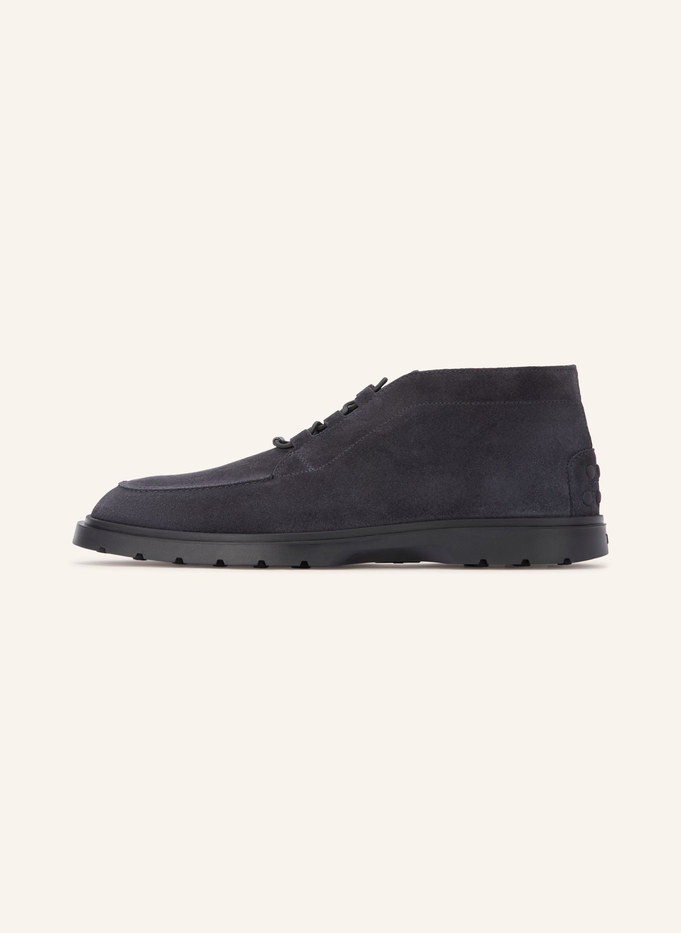 TOD'S Chaussures à lacets POLACCO ELASTICO IBRIDO ESTIVO: GRIS FONCÉ