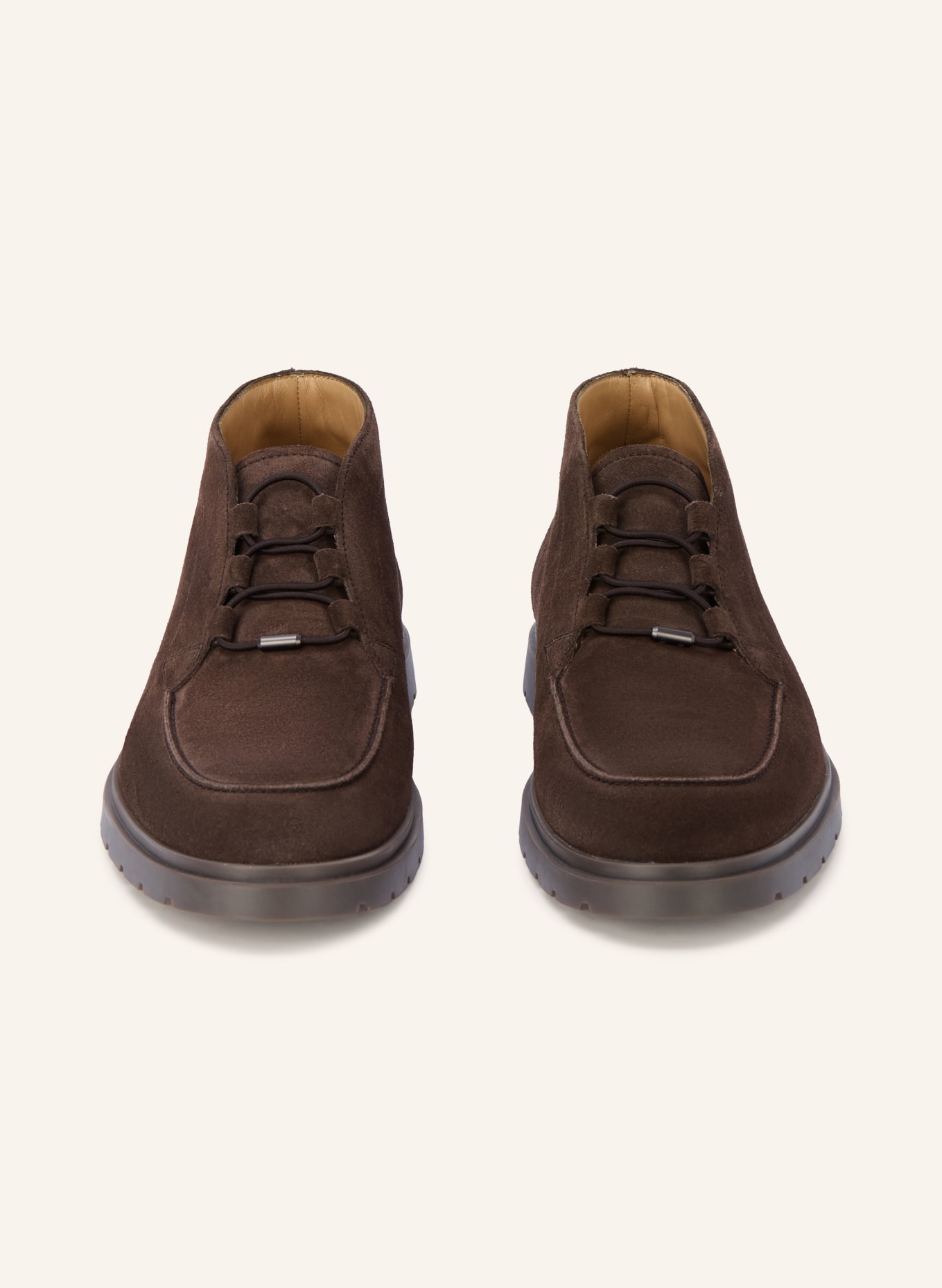 TOD'S Chaussures à lacets POLACCO ELASTICO IBRIDO ESTIVO: MARRON FONCÉ