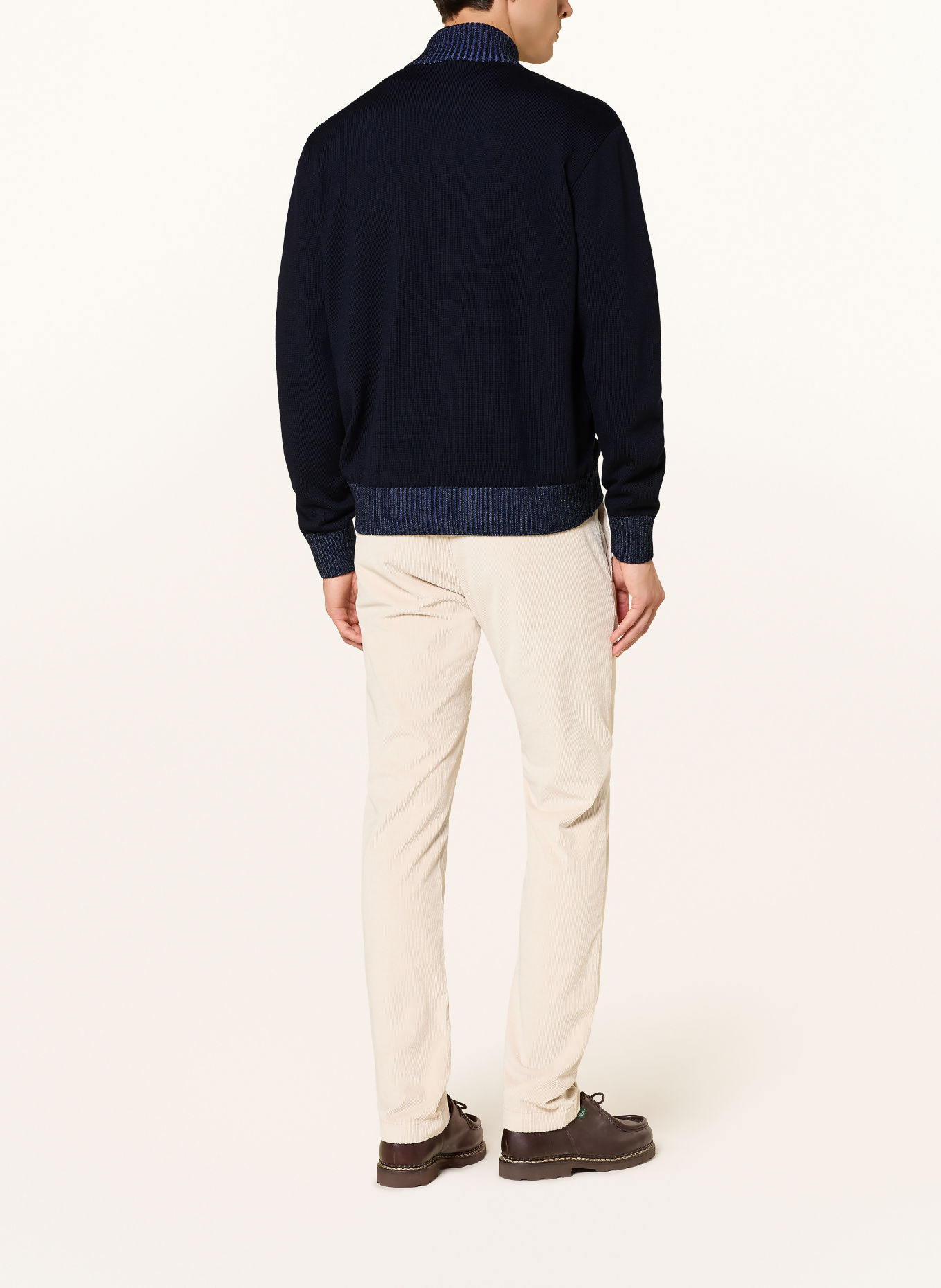PAUL & SHARK Cardigan: DARK BLUE / BLUE