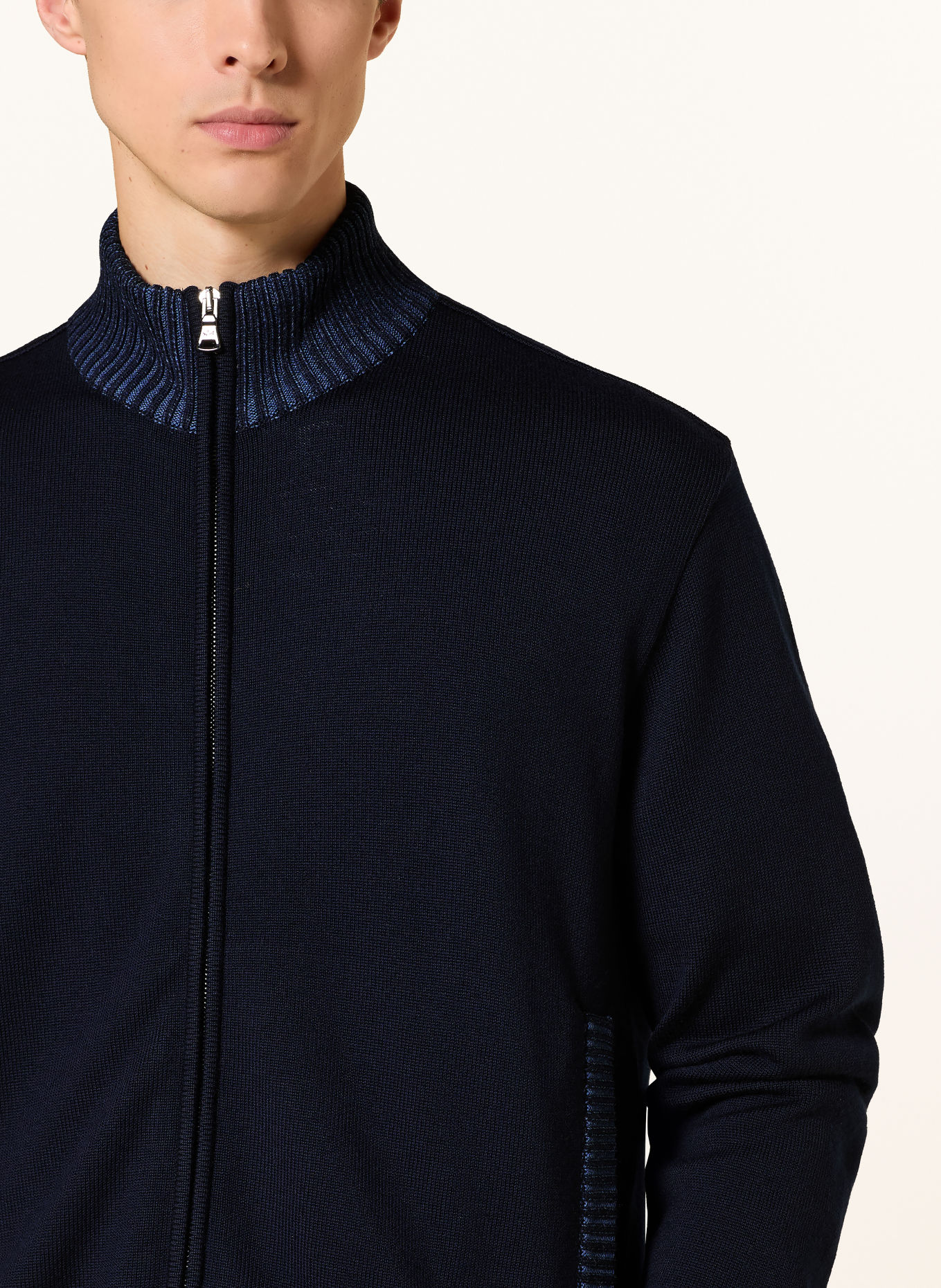 PAUL & SHARK Cardigan: DARK BLUE / BLUE