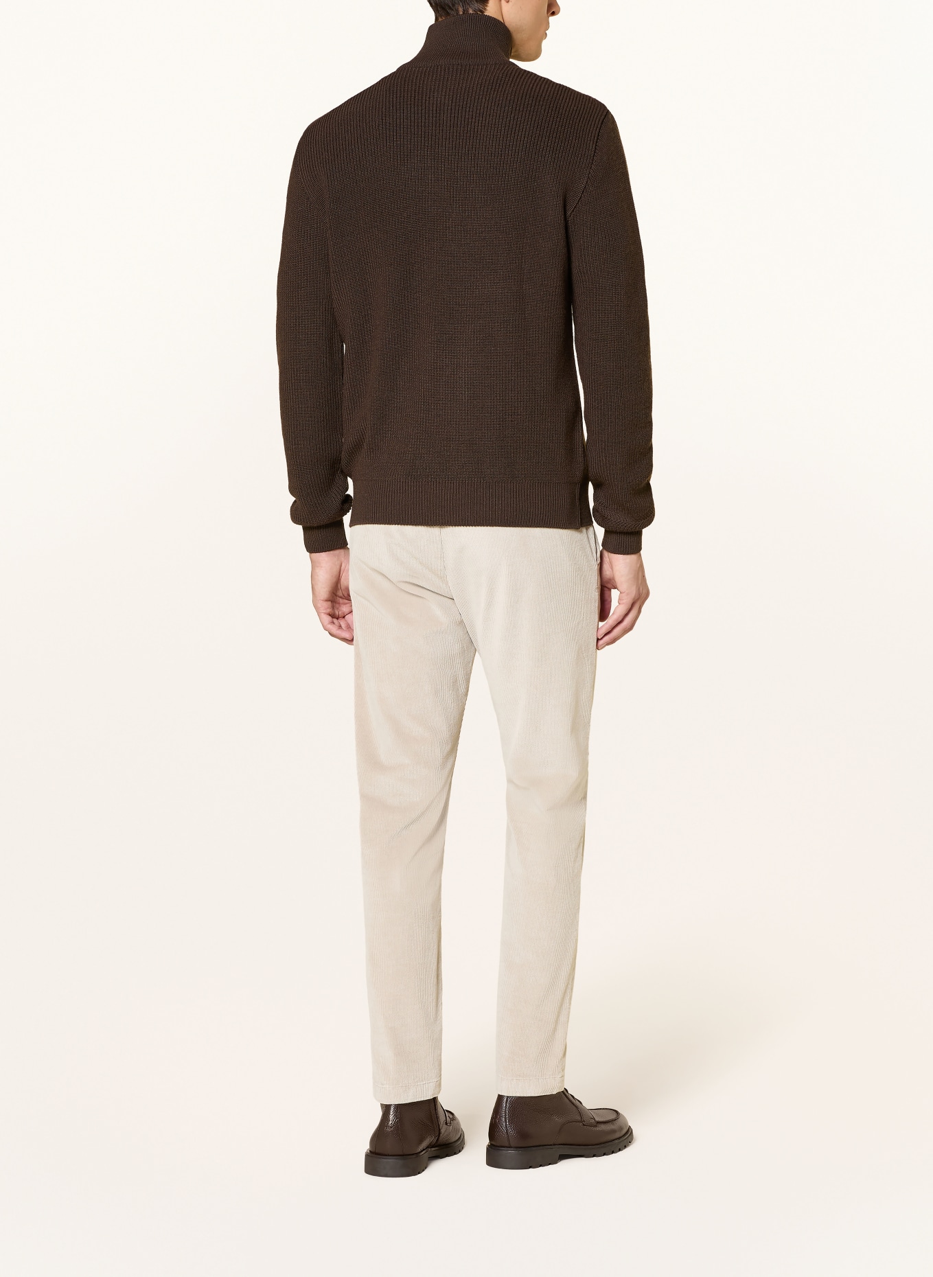 PAUL & SHARK Cord chinos extra slim fit: BEIGE