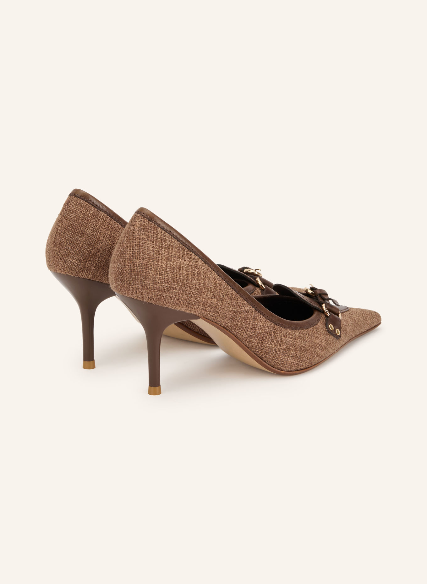 jeffrey campbell Pumps WALK-THRU: BRUN