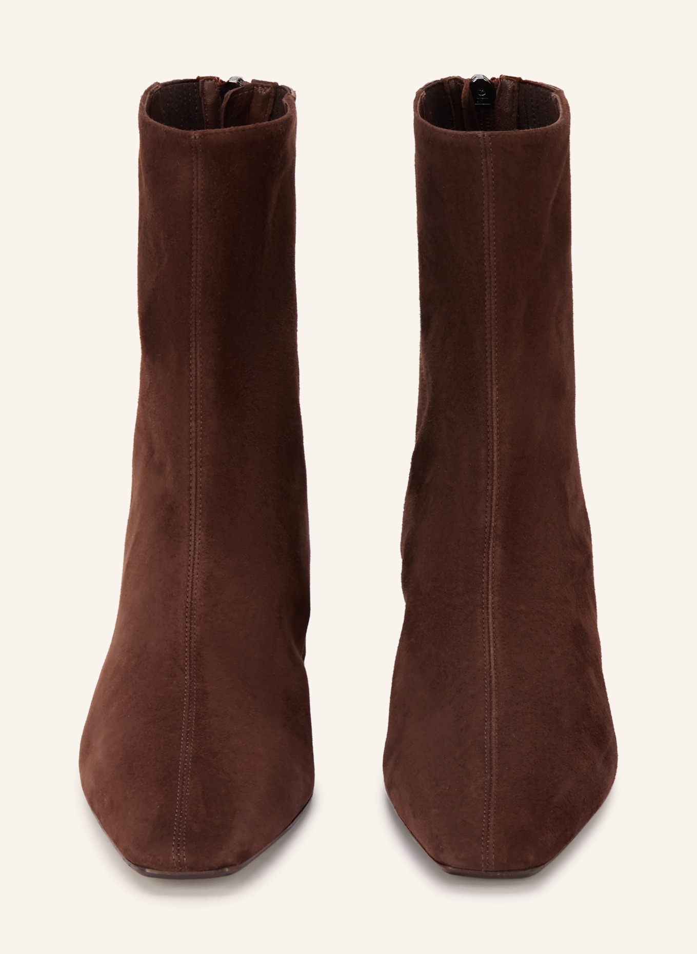 AQUAZZURA Botki SAINT HONOR: CIEMNOBRĄZOWY