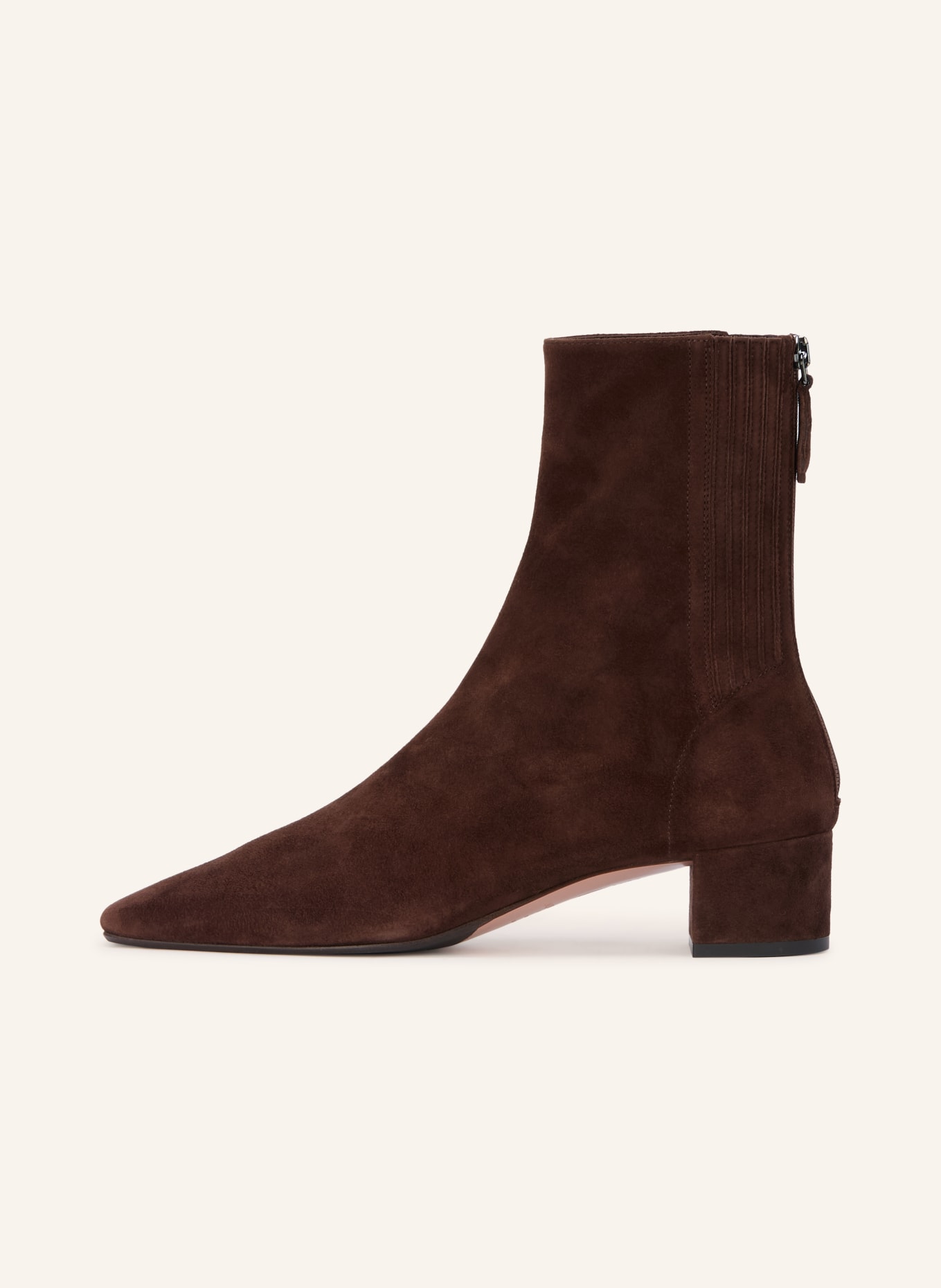 AQUAZZURA Botki SAINT HONOR: CIEMNOBRĄZOWY