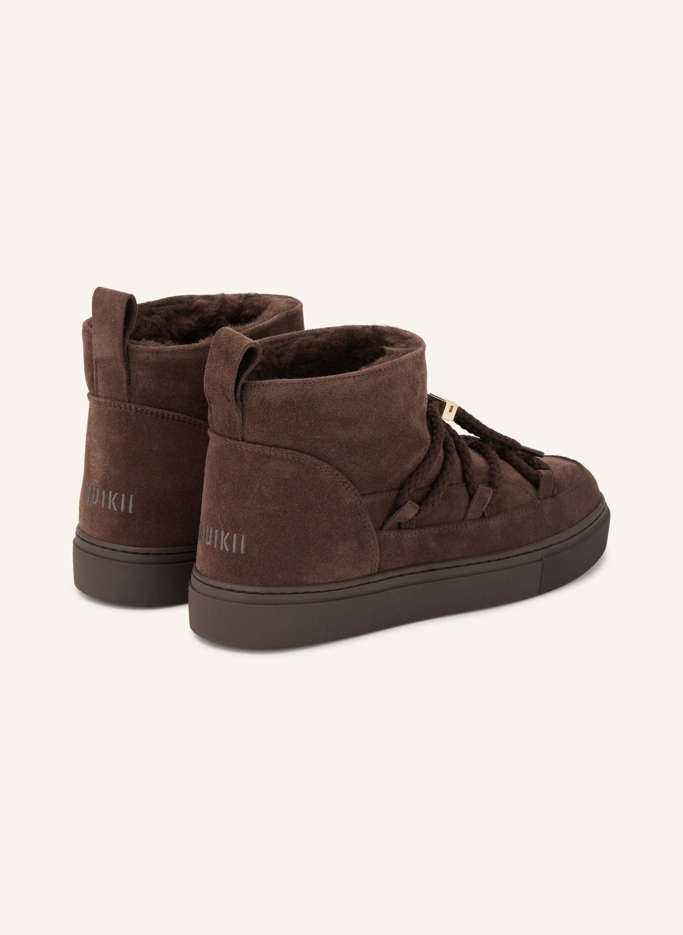 INUIKII Bottes CLASSIC LOW: MARRON FONCÉ