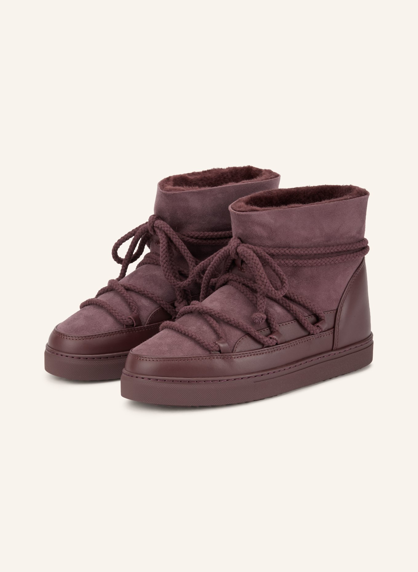 INUIKII Boots CLASSIC: DUNKELROT