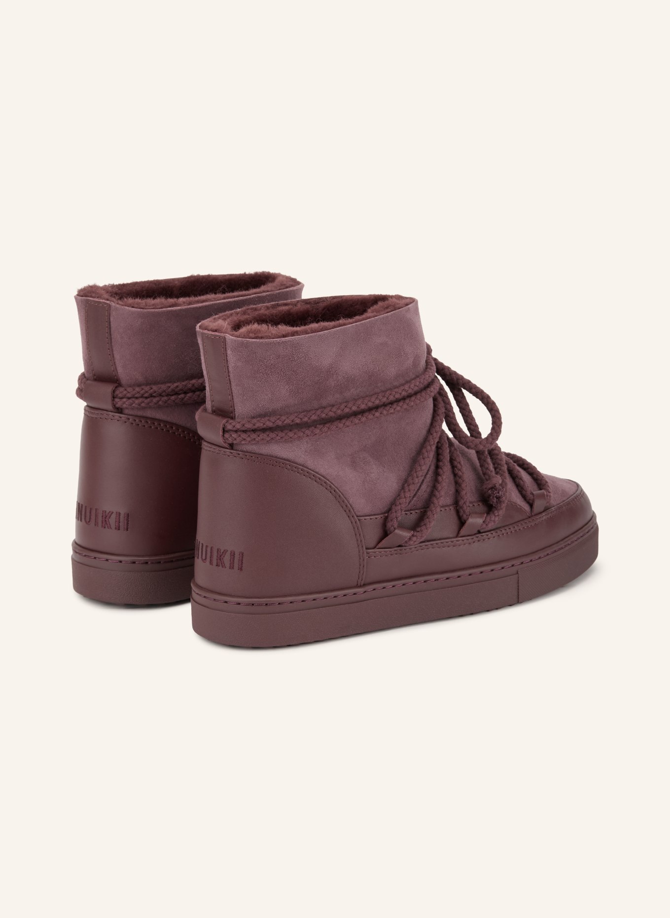 INUIKII Boots CLASSIC: DUNKELROT
