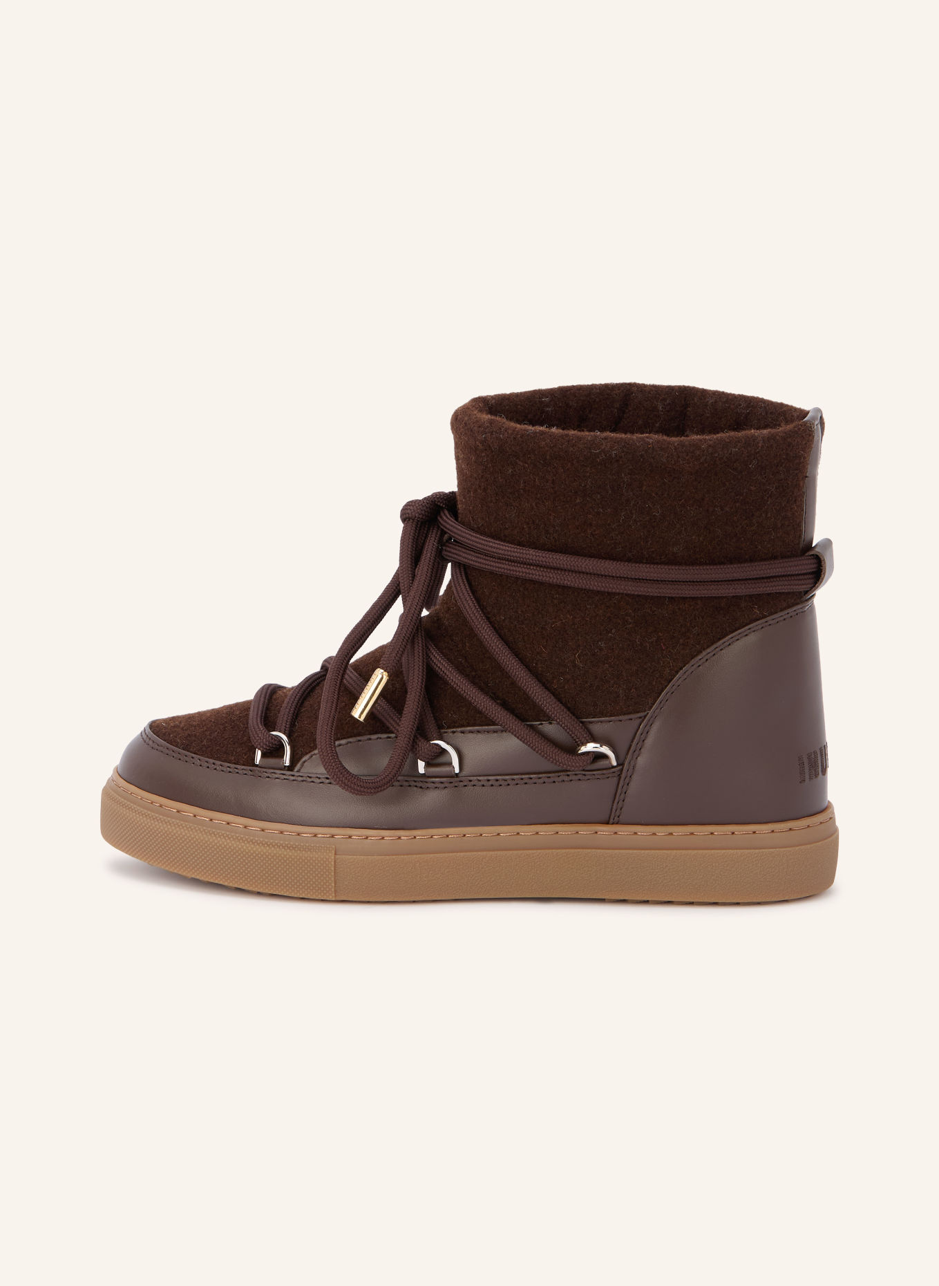 INUIKII bateaux: MARRON FONCÉ / OR