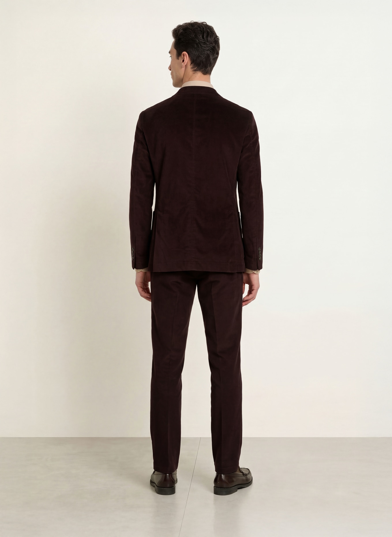 windsor. Pantalon de costume SILVI Shaped Fit en velours côtelé: 630 Lt/Pastel Red 630