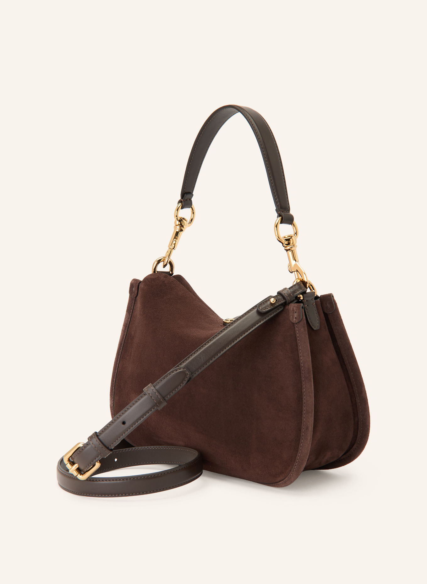 ETRO Crossbody bag MEDIUM: DARK BROWN / GOLD
