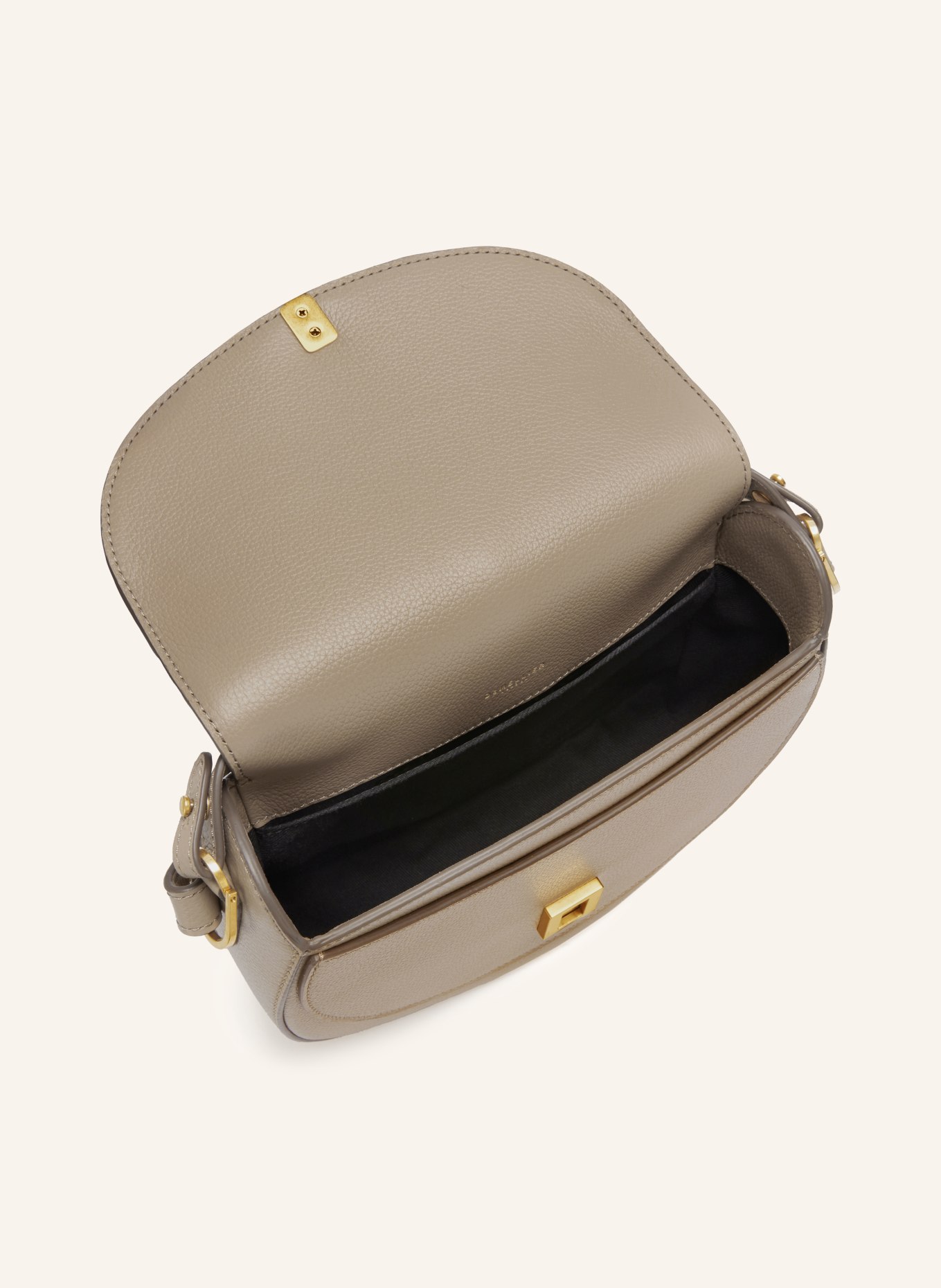 DEMELLIER Axelväska THE SIENA: BEIGE / GULD