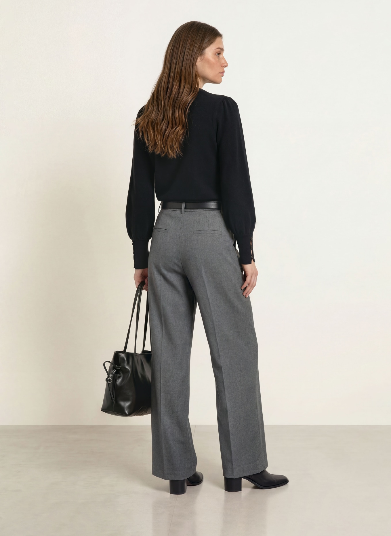 lilienfels Cashmere sweater: BLACK