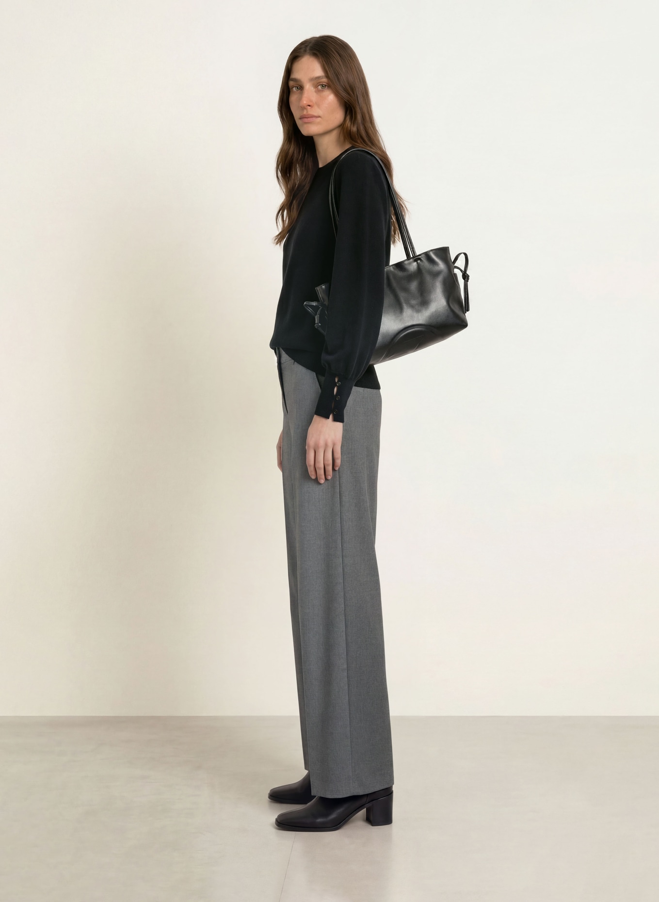 lilienfels Cashmere sweater: BLACK