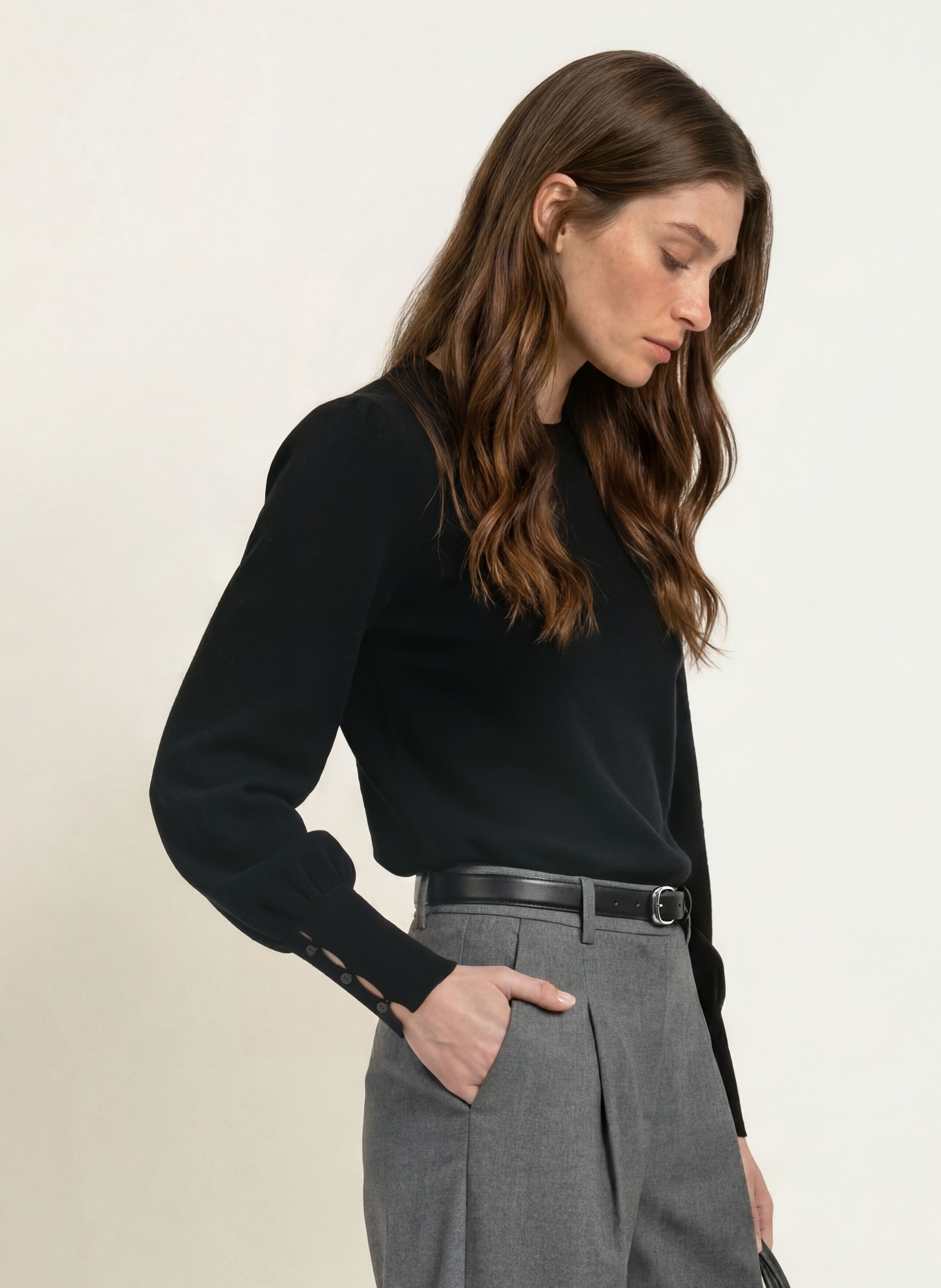 lilienfels Cashmere sweater: BLACK