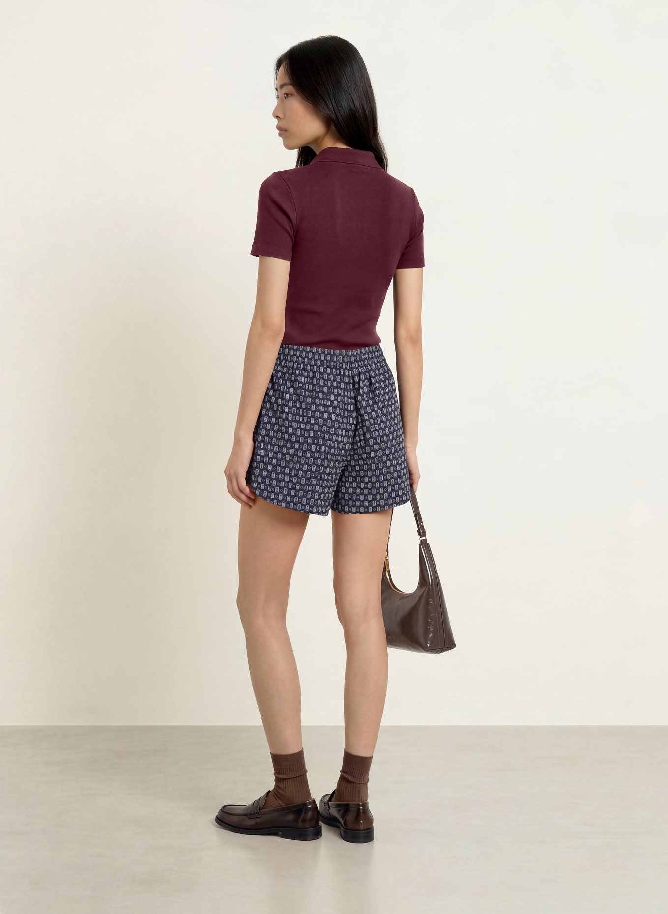 LACOSTE Jersey-Poloshirt: DUNKELROT