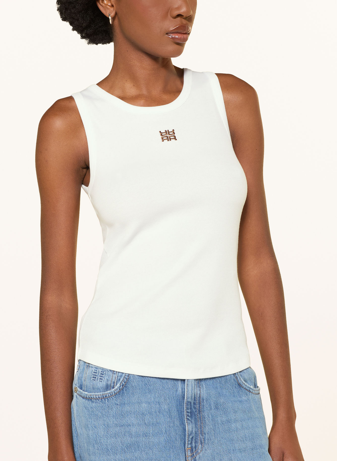 RIANI Top: WHITE