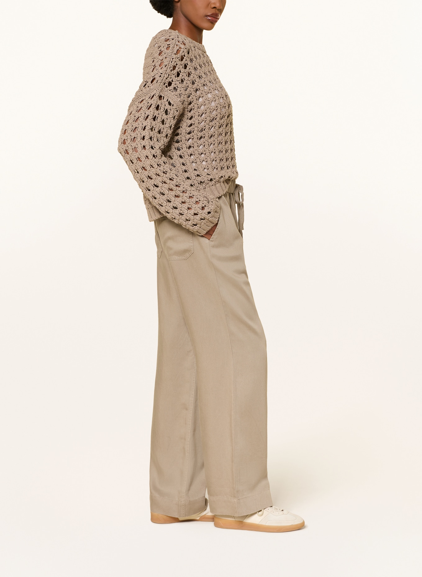 Juvia Marlene-bukser AYLIN: BEIGE