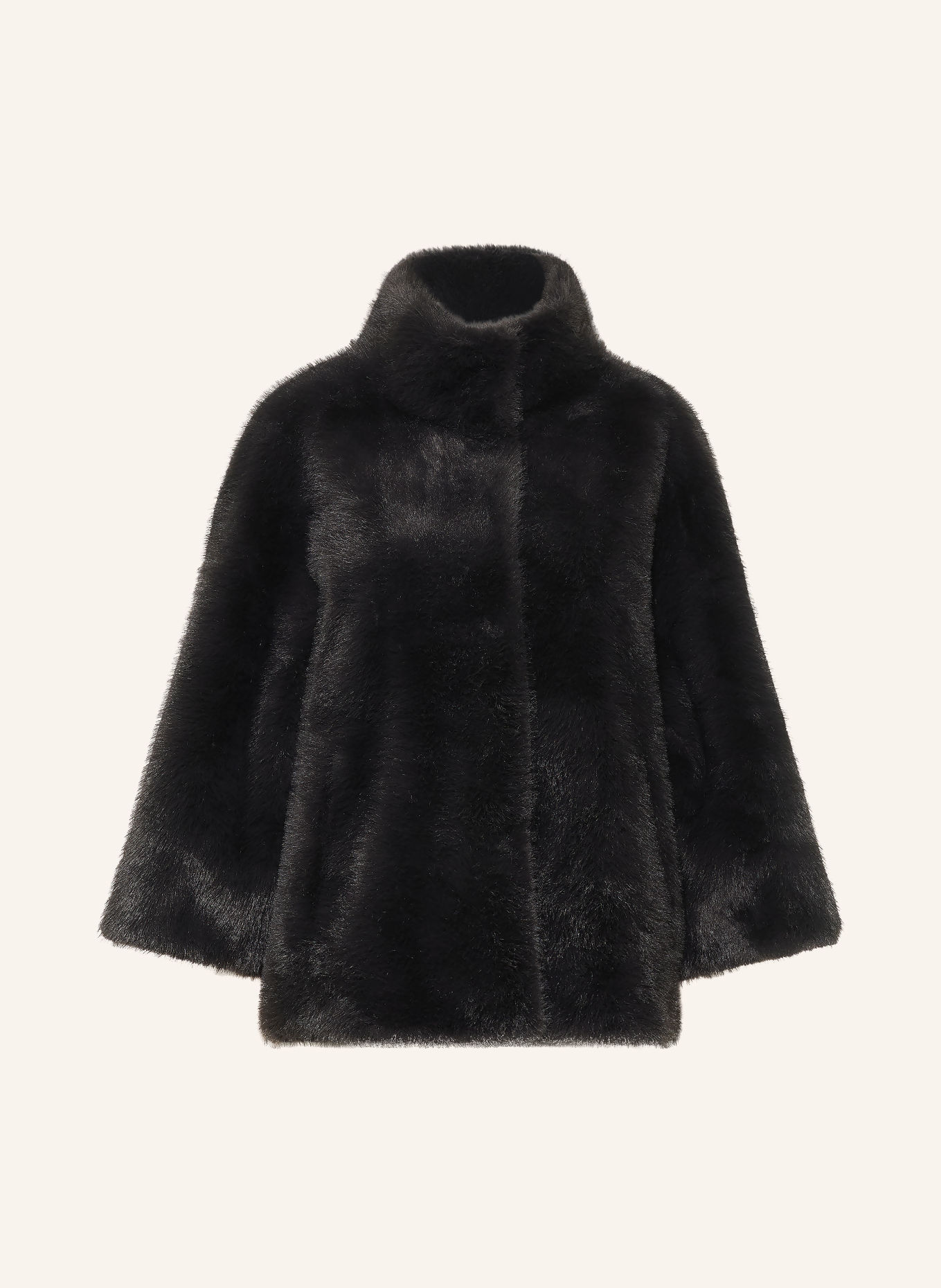 Juvia Faux fur jacket FEDORA: DARK GRAY