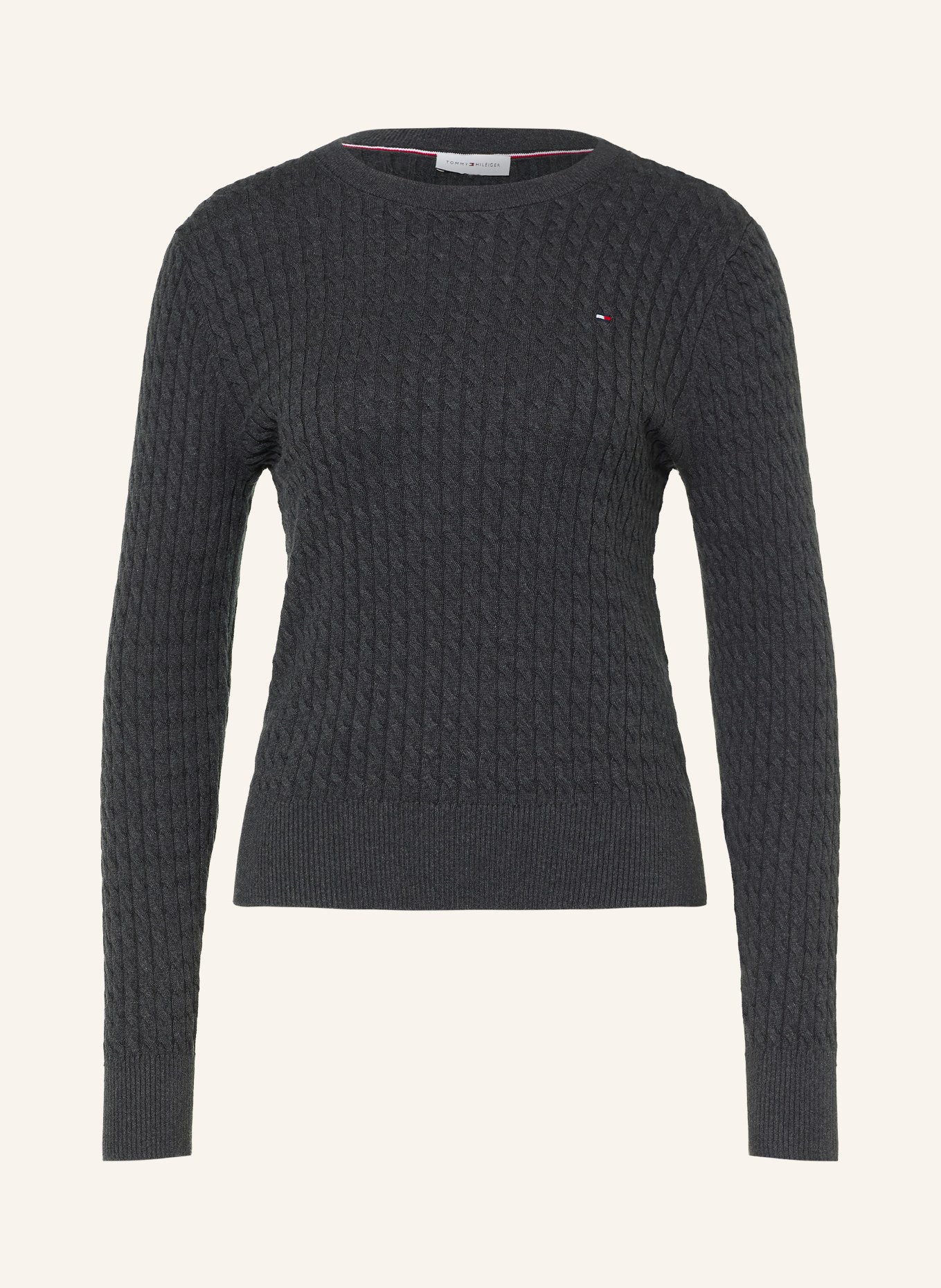 TOMMY HILFIGER Sweater: DARK GRAY