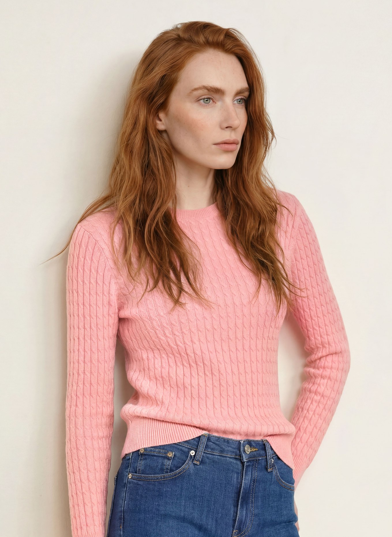 TOMMY HILFIGER Sweater: PINK