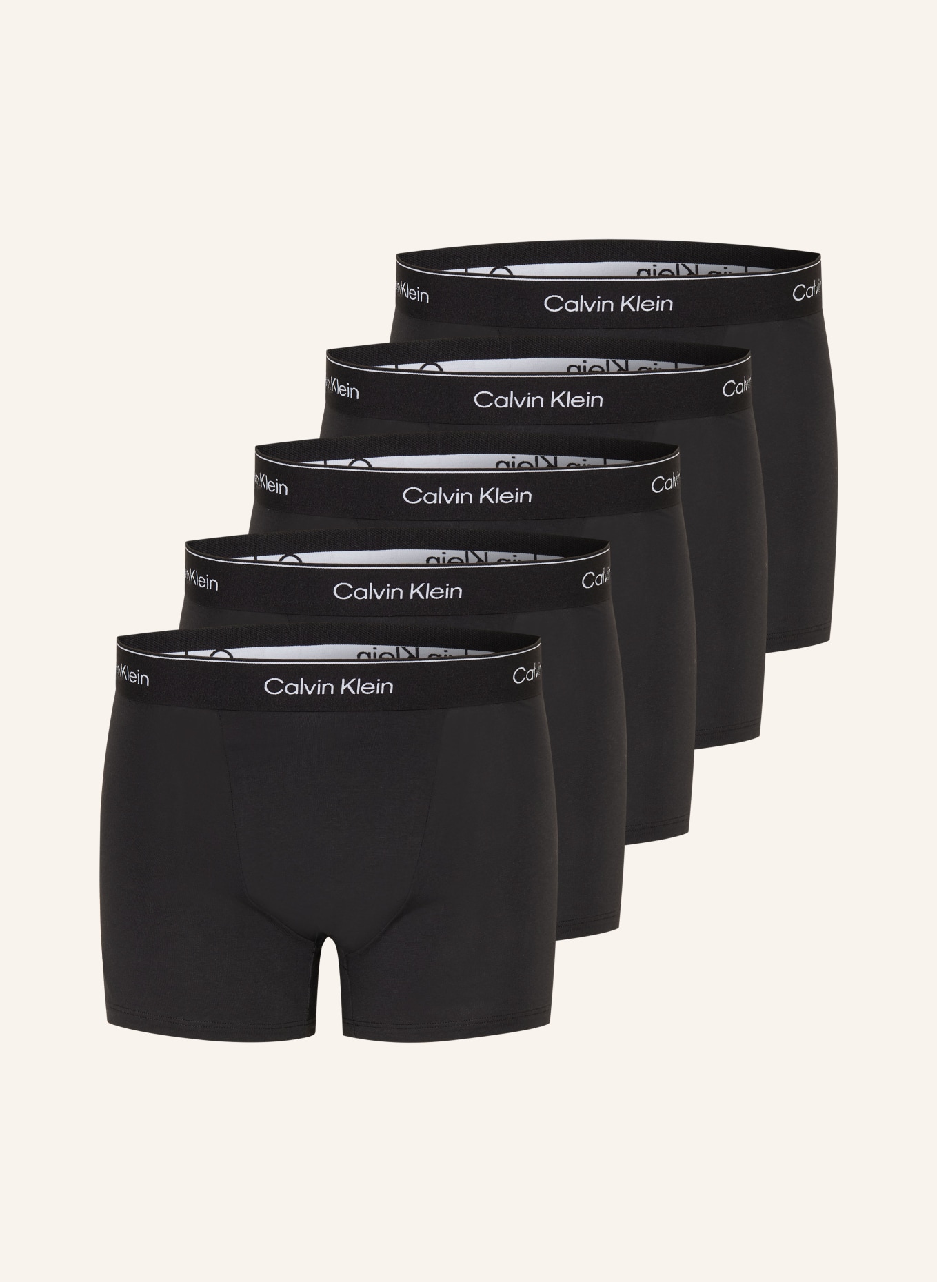 Calvin Klein 5er-Pack Boxershorts ICON: SCHWARZ / WEISS