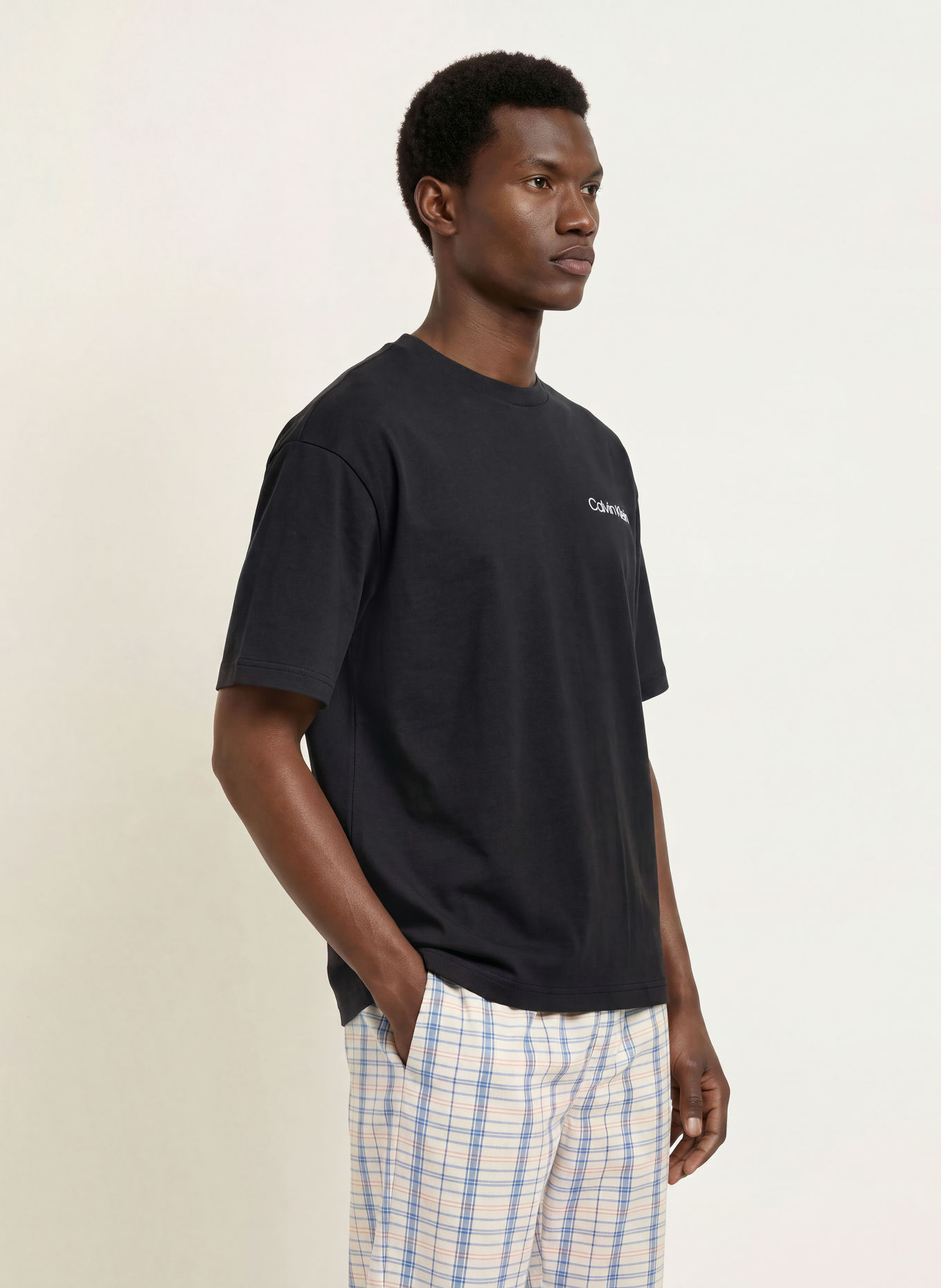 Calvin Klein sleep shirt: BLACK