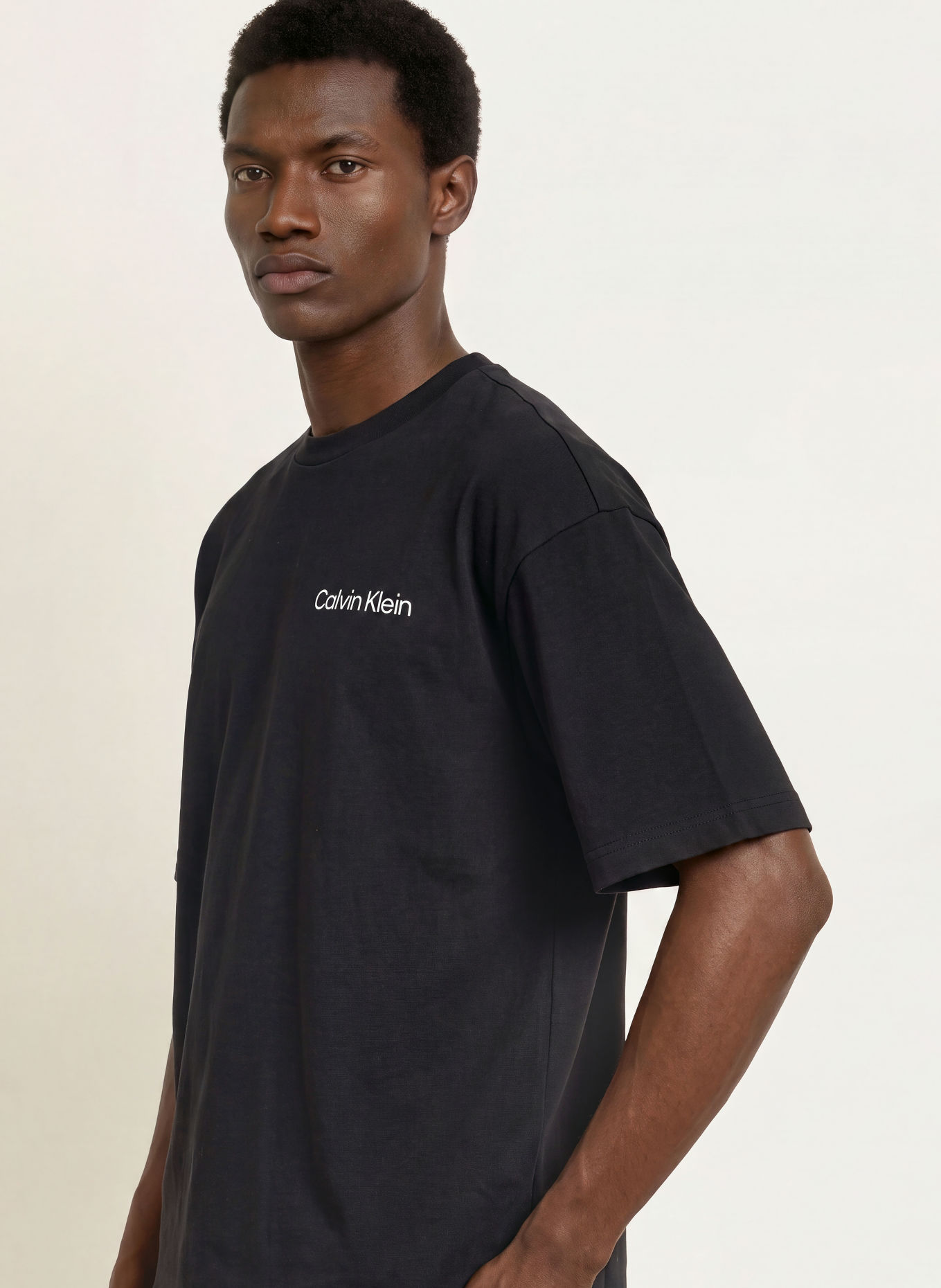Calvin Klein sleep shirt: BLACK