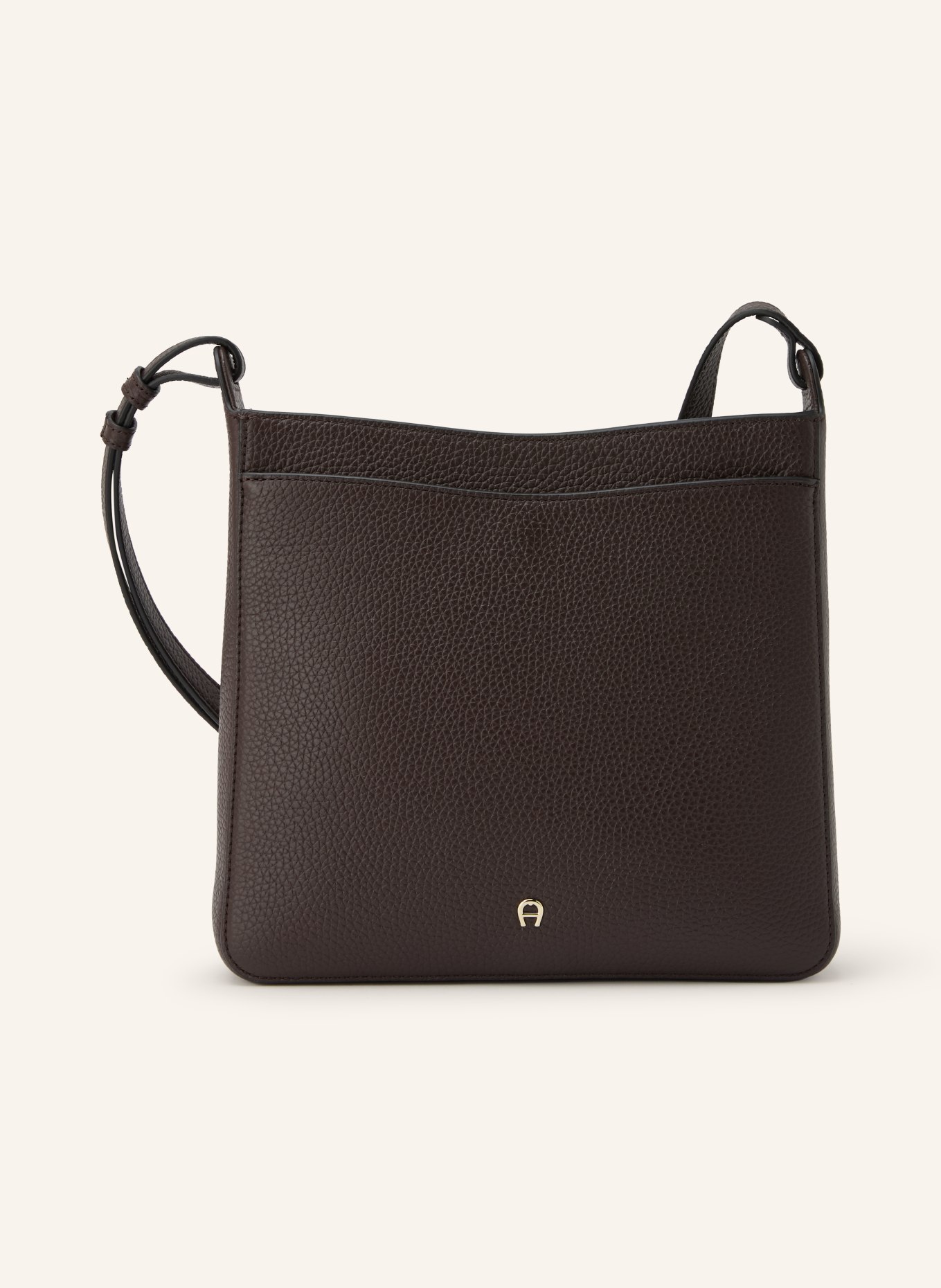 AIGNER Geantă de umăr PURA MEDIUM: MARO ÎNCHIS / AUR