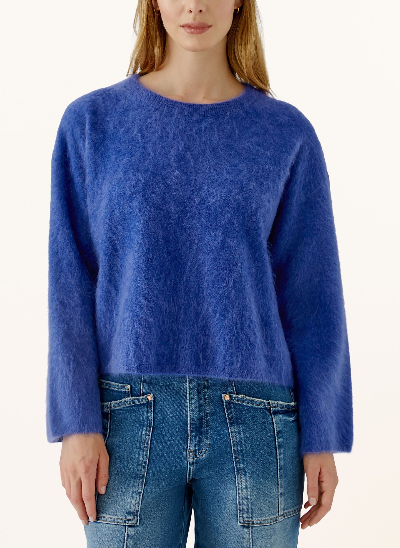 oui Cashmere sweater: BLUE