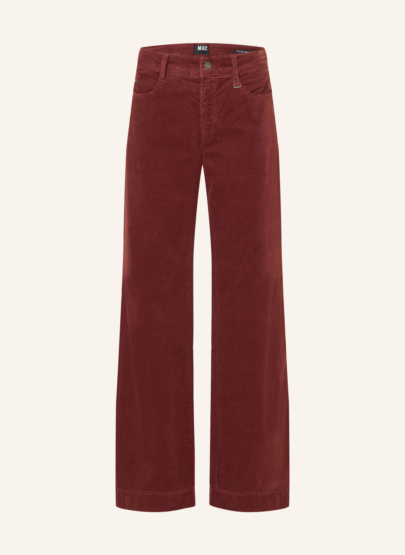 MAC Cordbroek WIDE: 495R rust red PPT