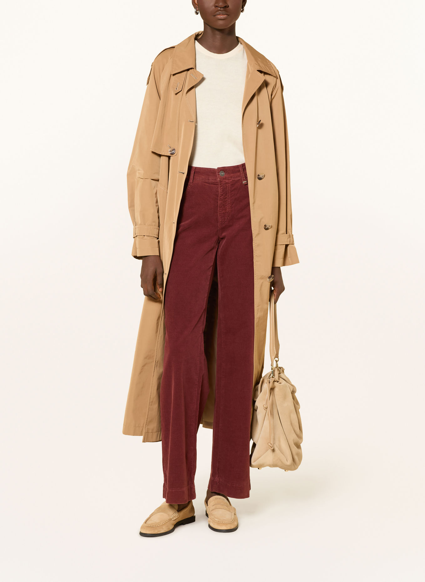 MAC Cordbroek WIDE: 495R rust red PPT