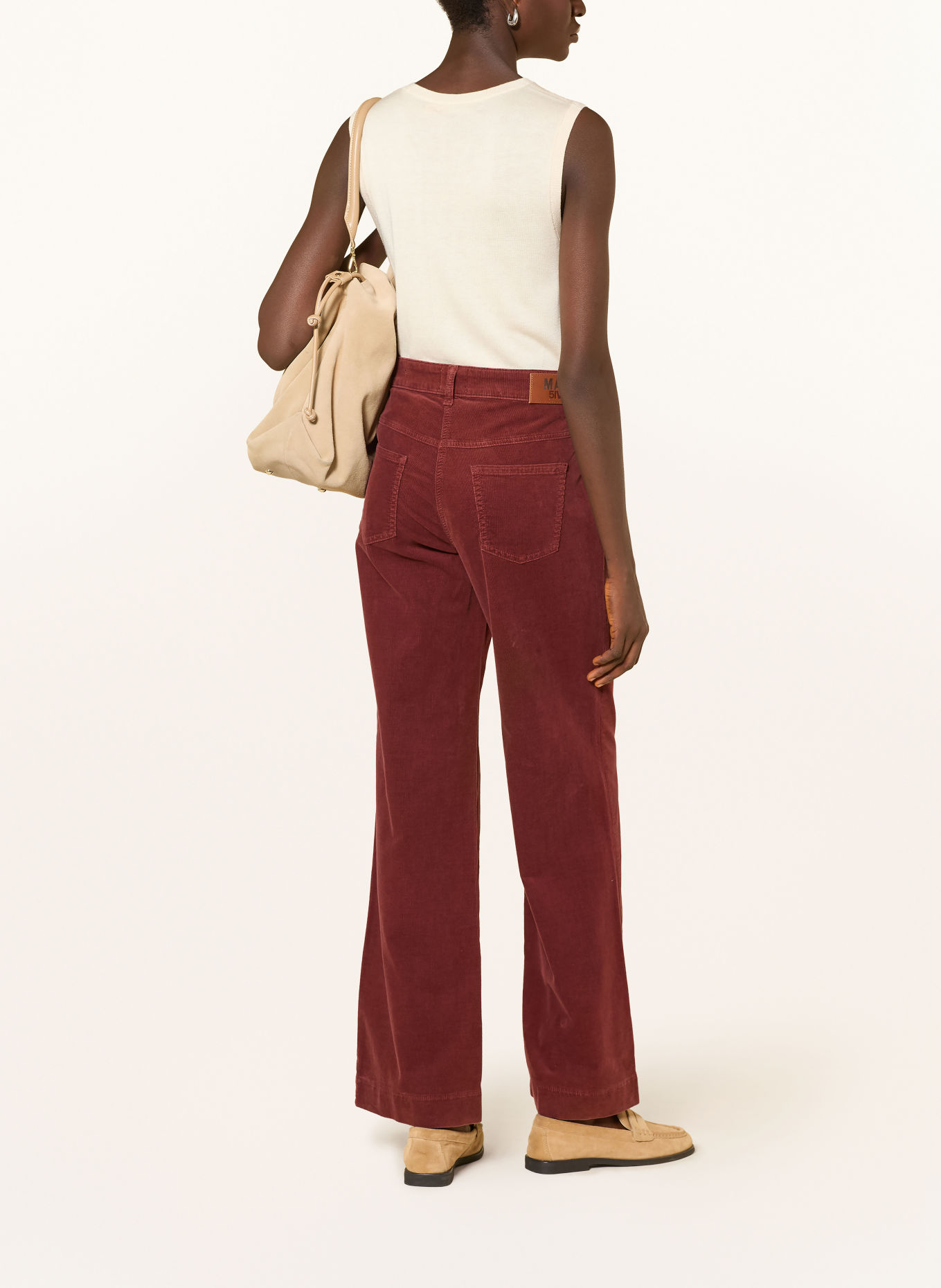 MAC Cordbroek WIDE: 495R rust red PPT