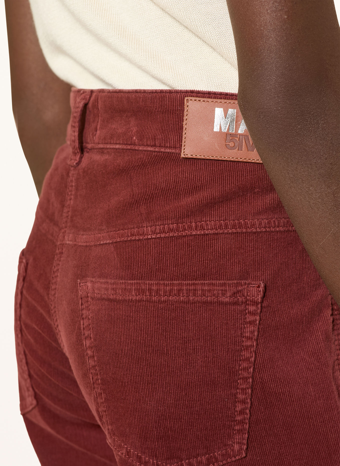 MAC Cordbroek WIDE: 495R rust red PPT