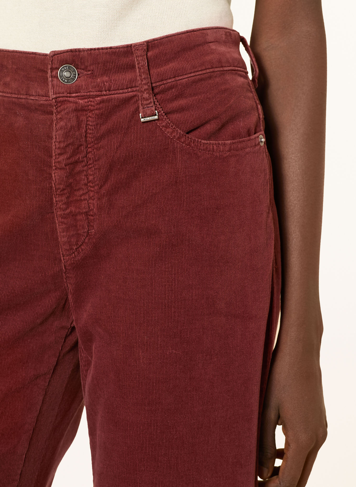 MAC Cordbroek WIDE: 495R rust red PPT