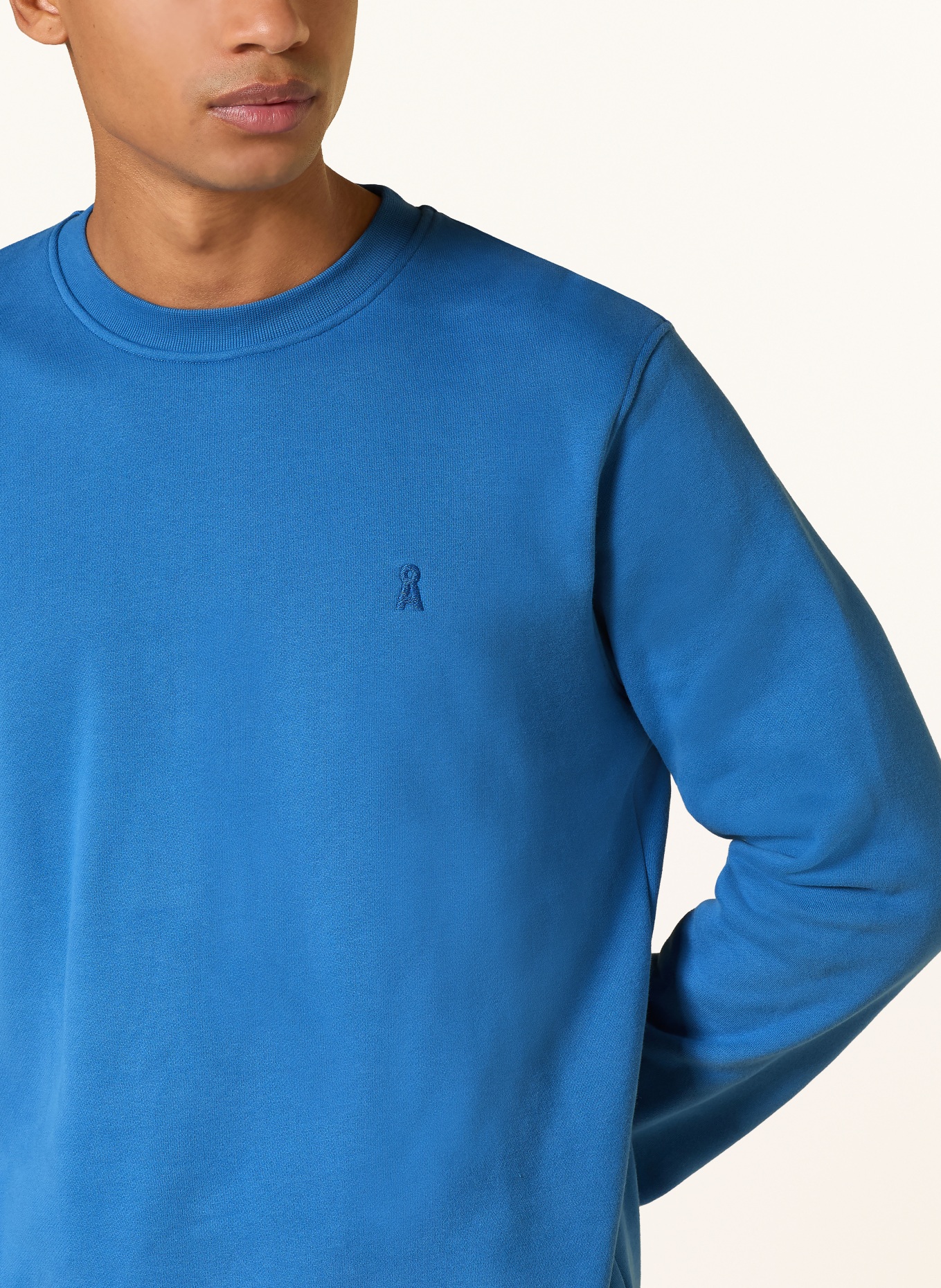 ARMEDANGELS Sweat-shirt BAARO: BLEU CLAIR