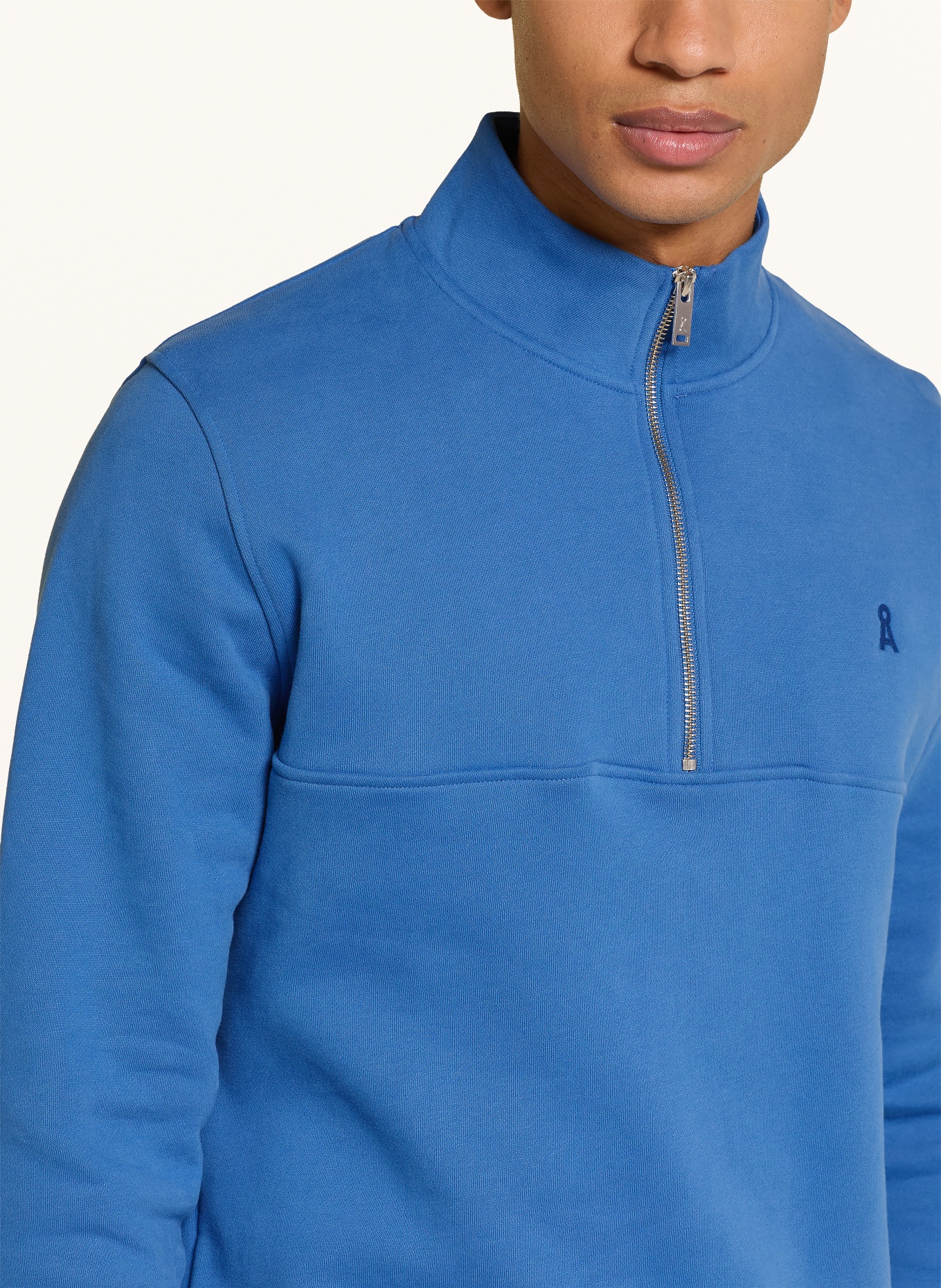 ARMEDANGELS Sweat-Troyer WAARLO: BLEU CLAIR