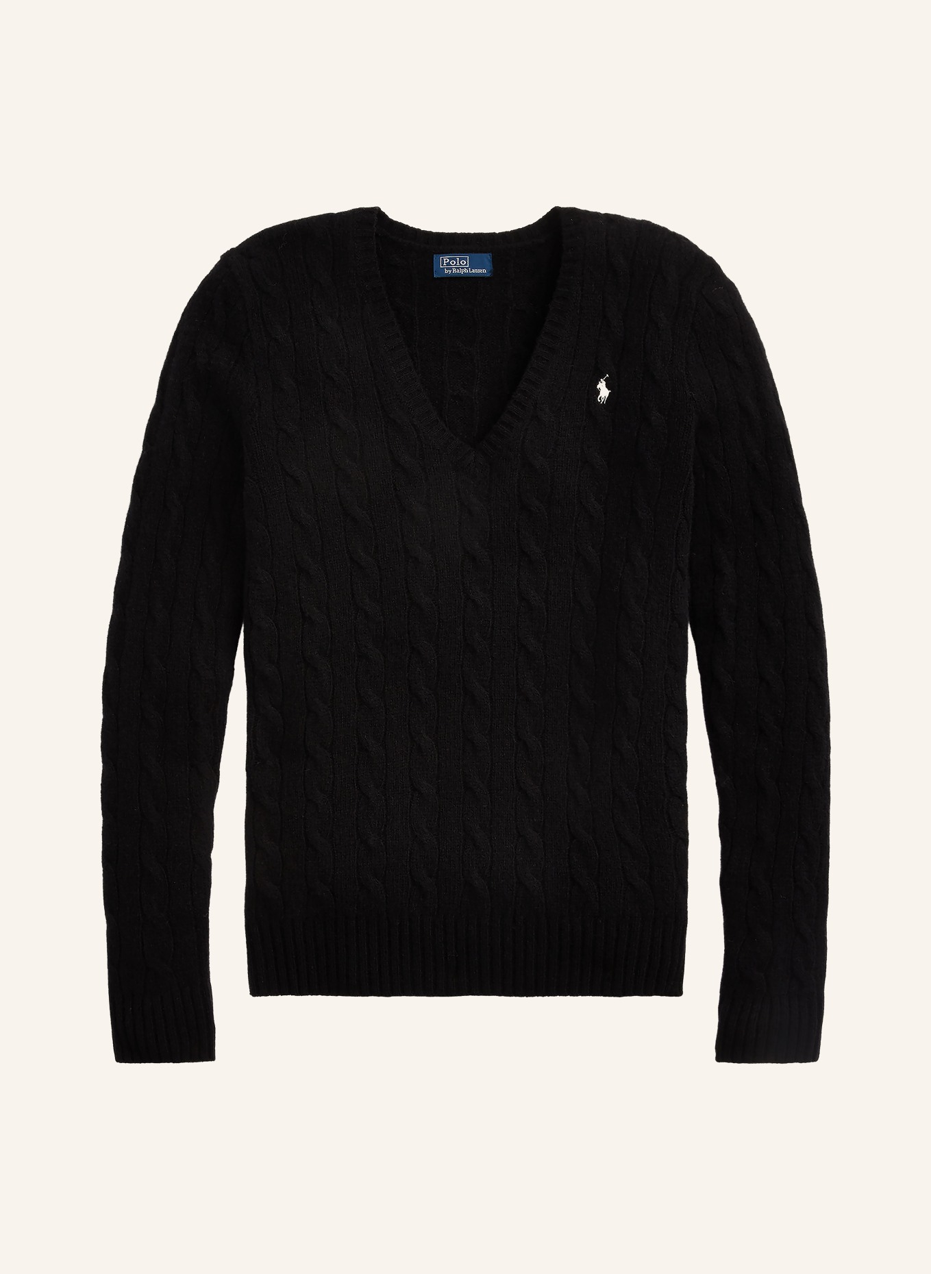 POLO RALPH LAUREN Pullover: SCHWARZ