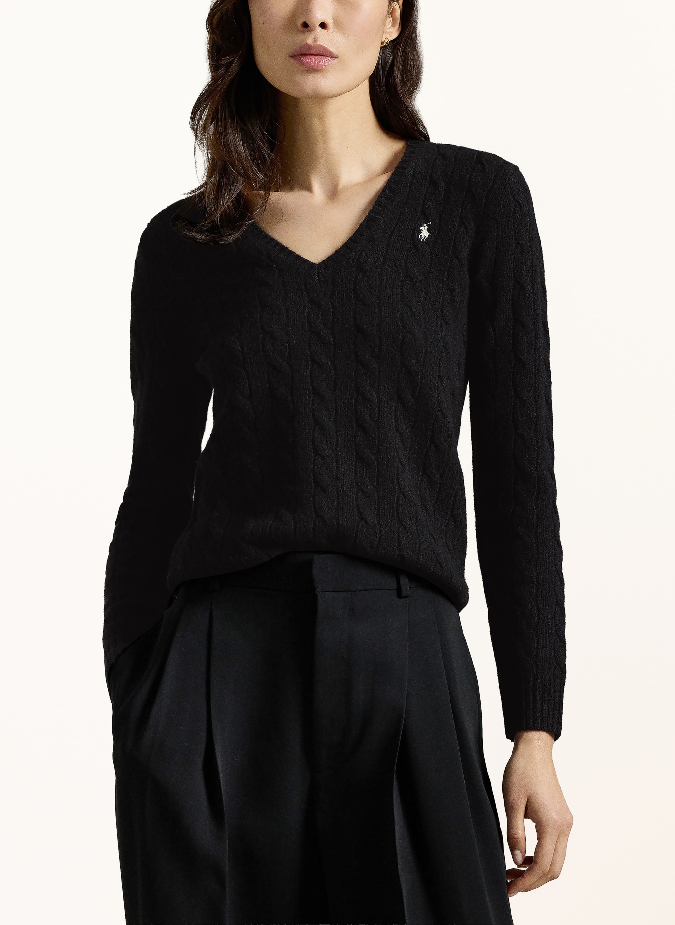 POLO RALPH LAUREN Pullover: SCHWARZ