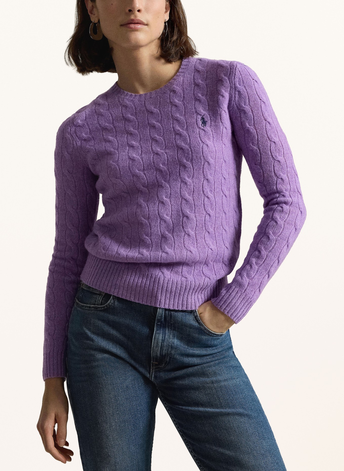 POLO RALPH LAUREN Sweter: LILA