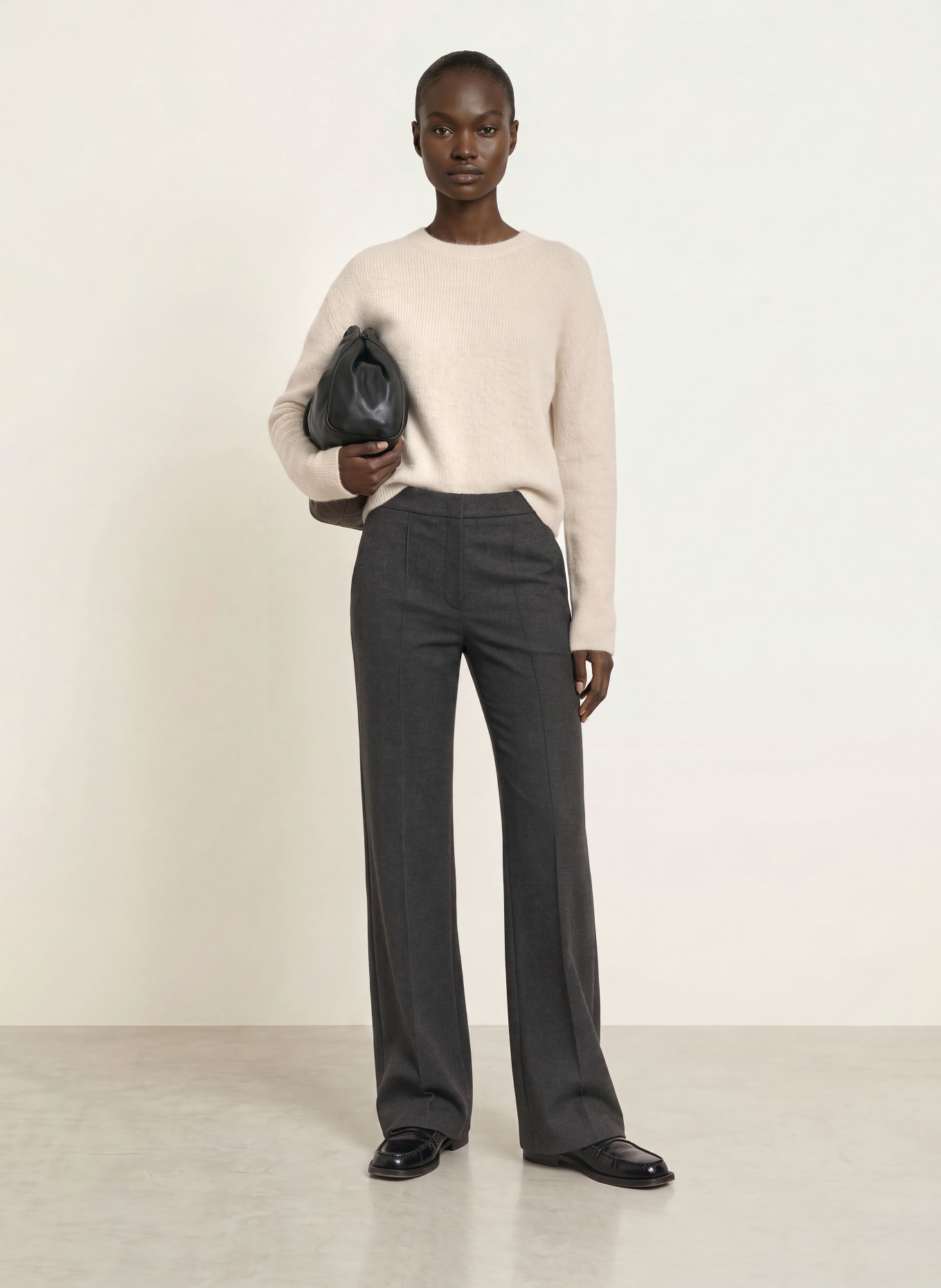 DRYKORN Pullover IMENY mit Alpaka: ECRU
