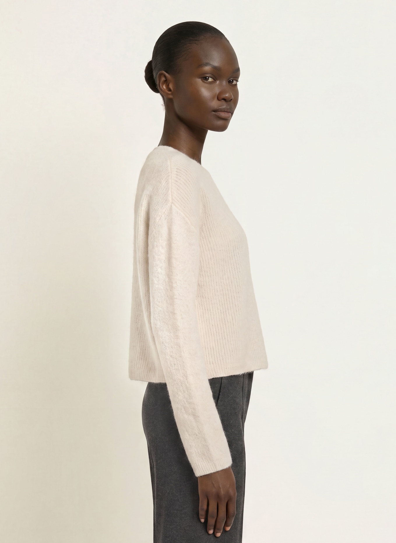 DRYKORN Pullover IMENY mit Alpaka: ECRU